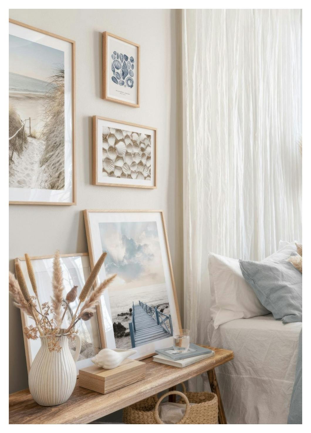Beige Shells Poster (50x70 cm) - Poster Store