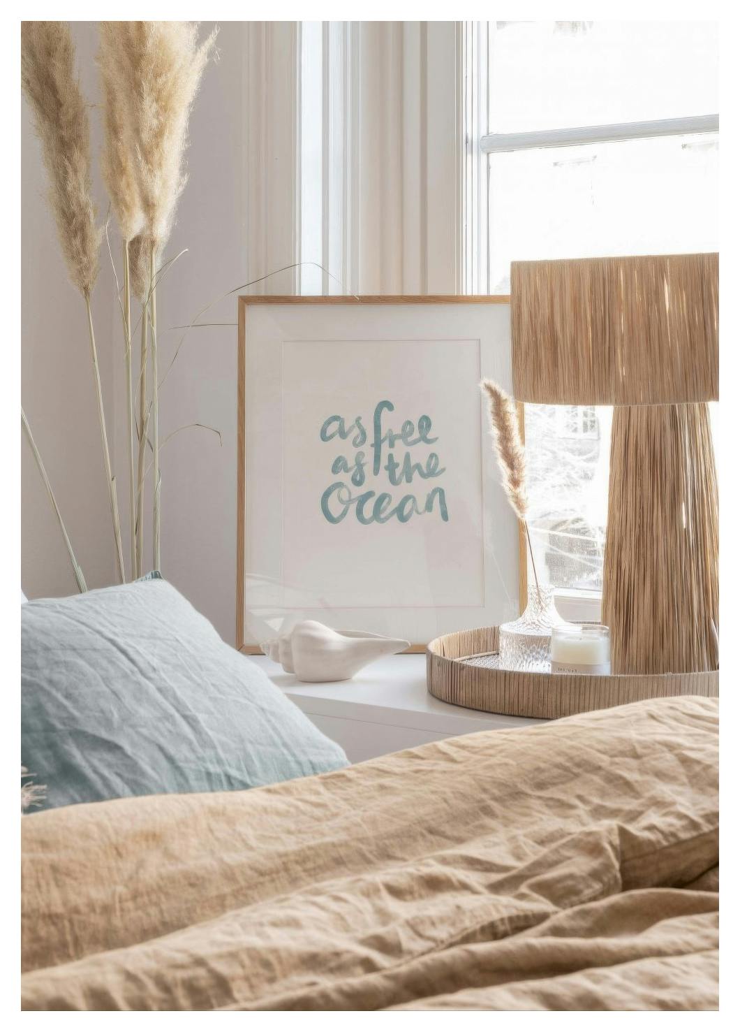 As Free as the Ocean Poster (30x40 cm) - Poster Store