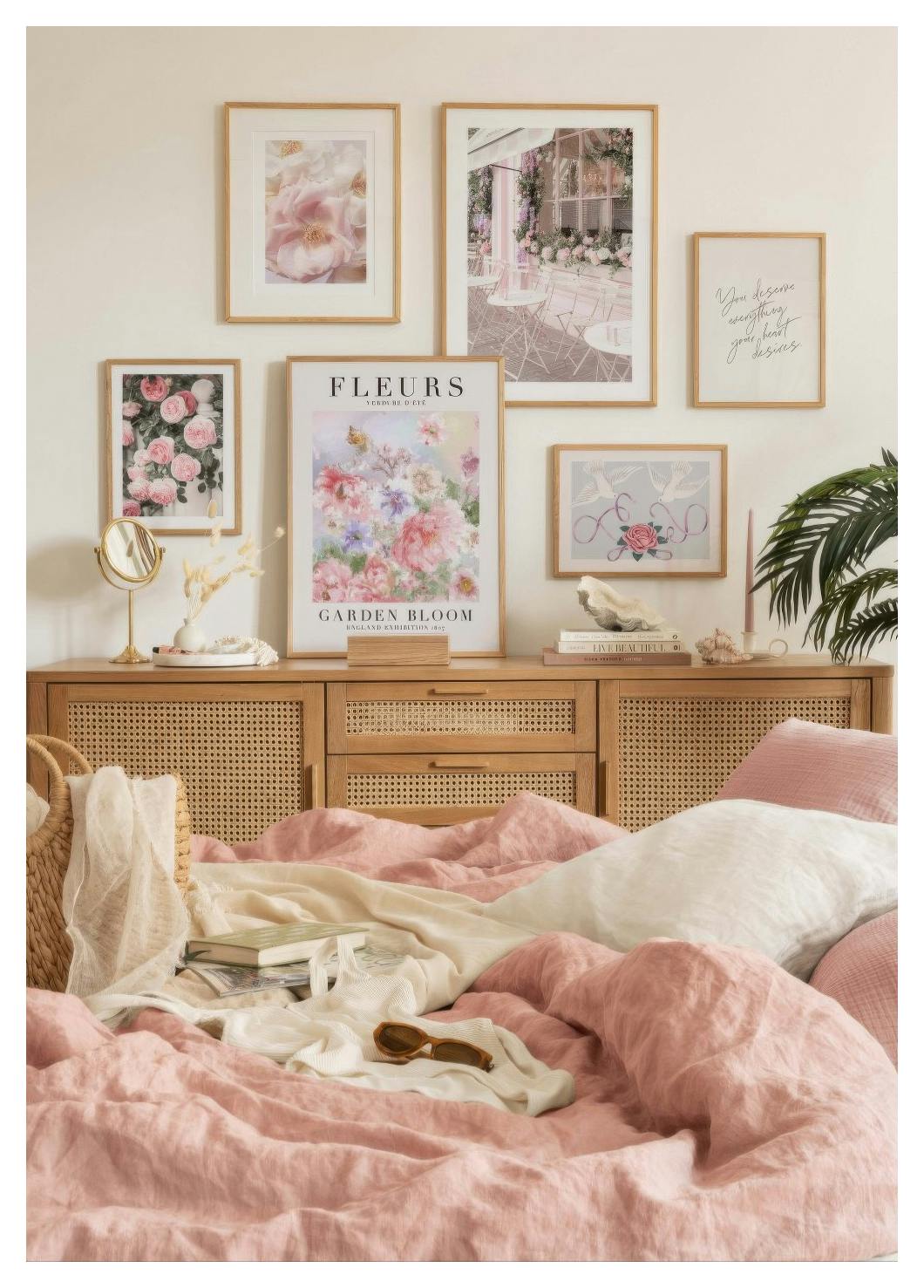 Soft Pink Rose Poster (21x30 cm) - Poster Store