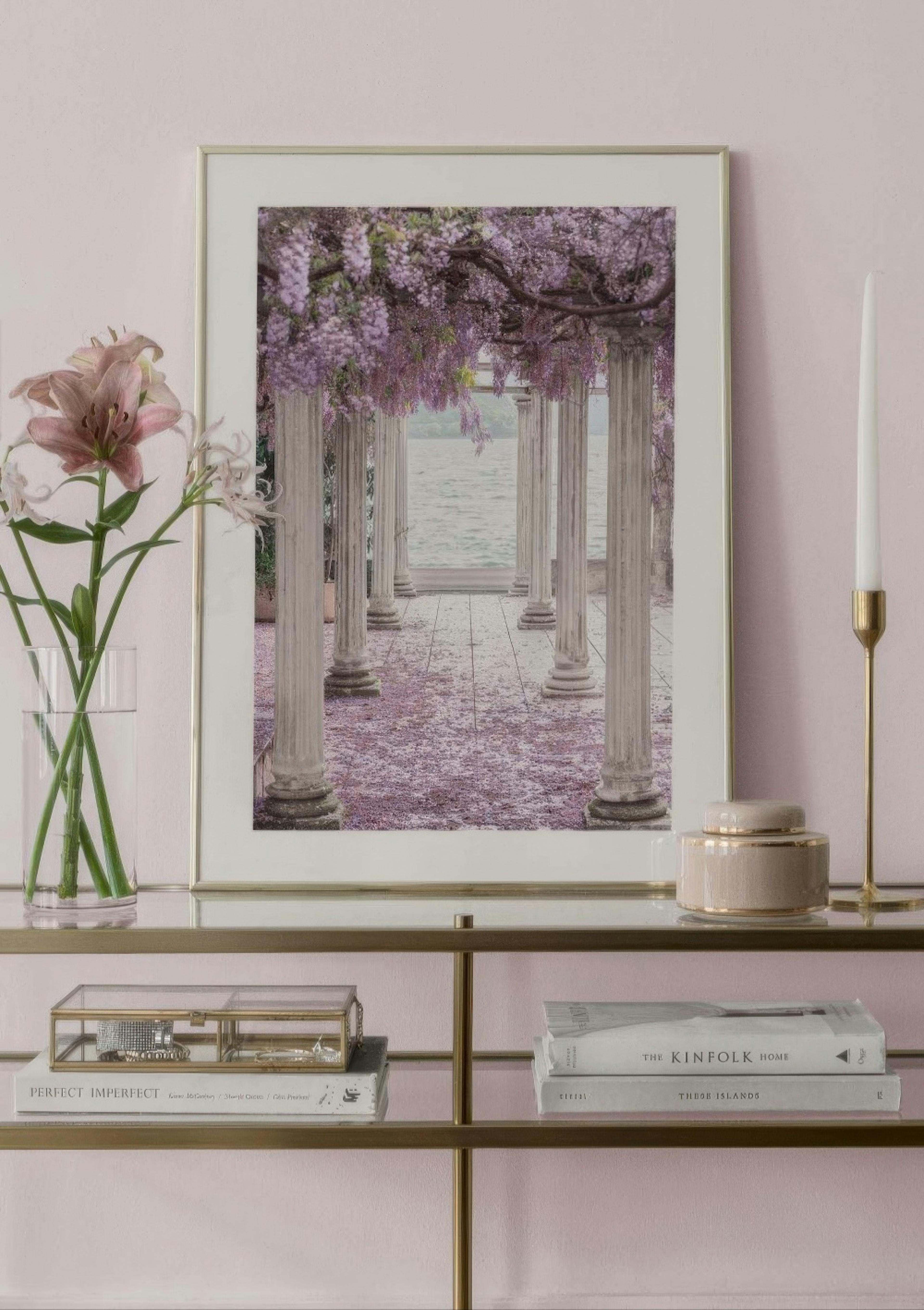 Wisteria-søjler plakat thumbnail