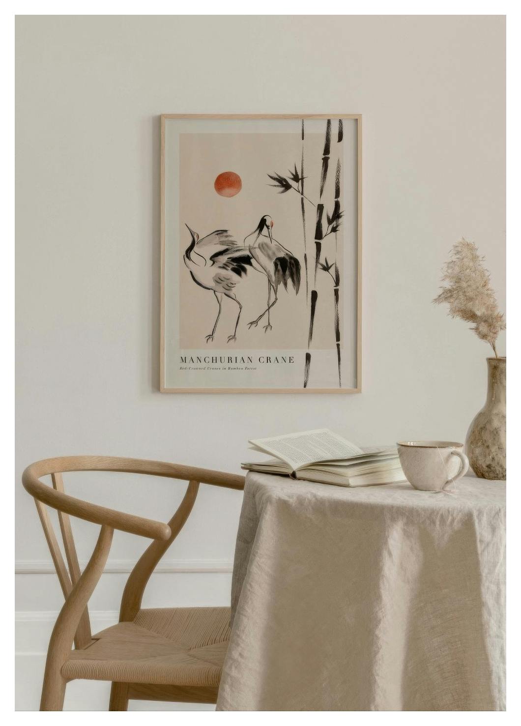 Manchurian Crane Poster (21x30 cm) - Poster Store