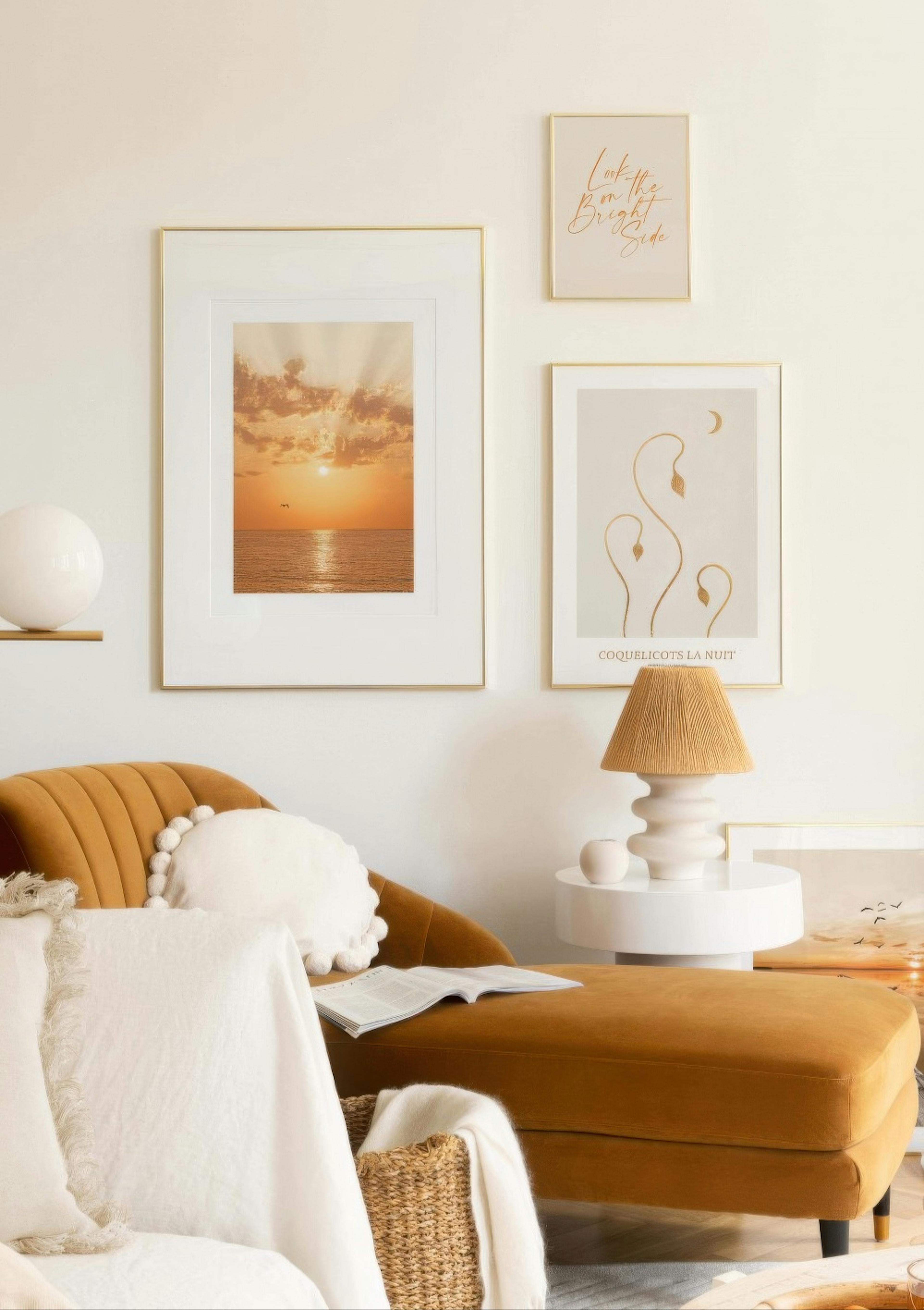 Orange Sunset Poster thumbnail