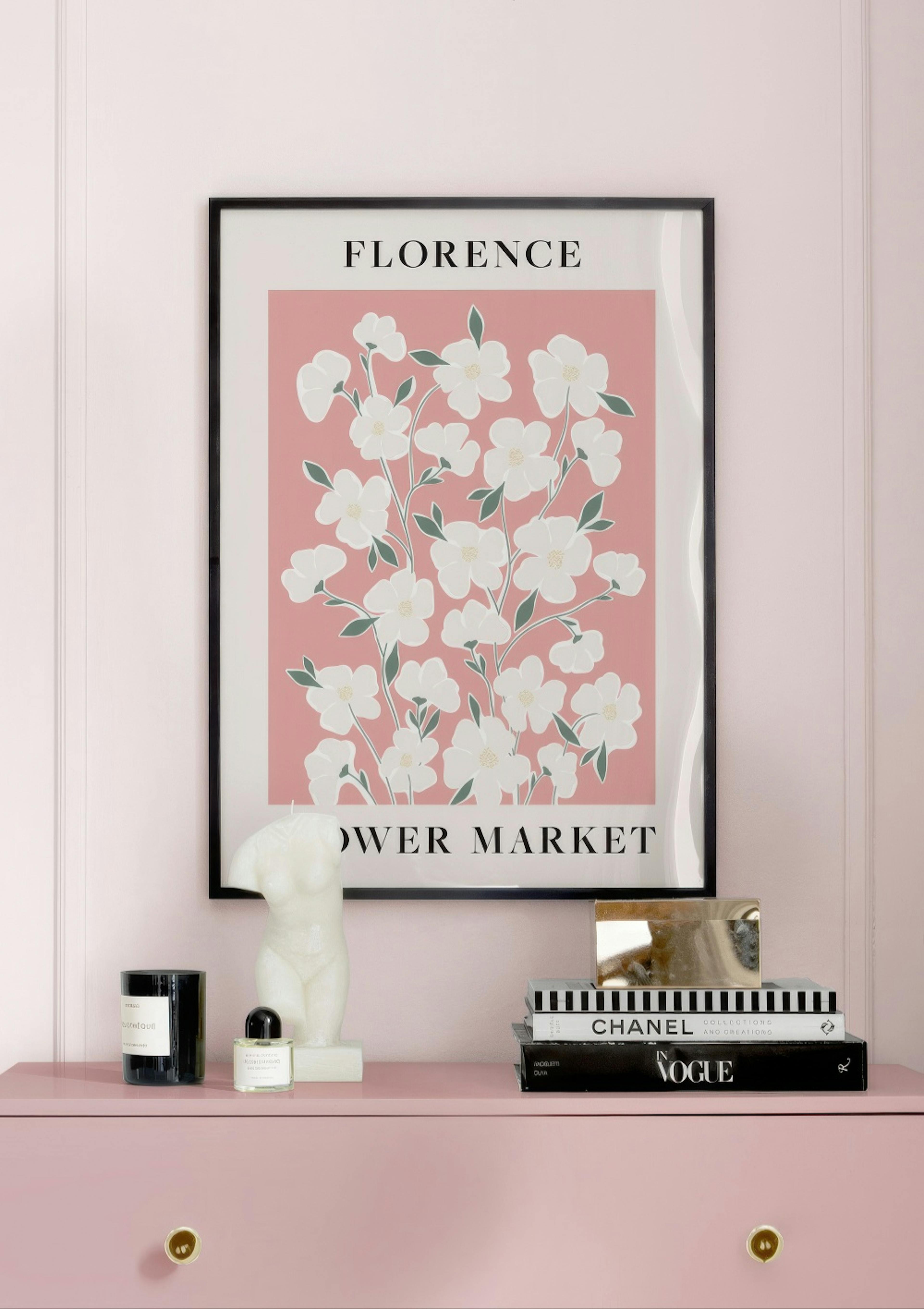 Flower Market Poster thumbnail