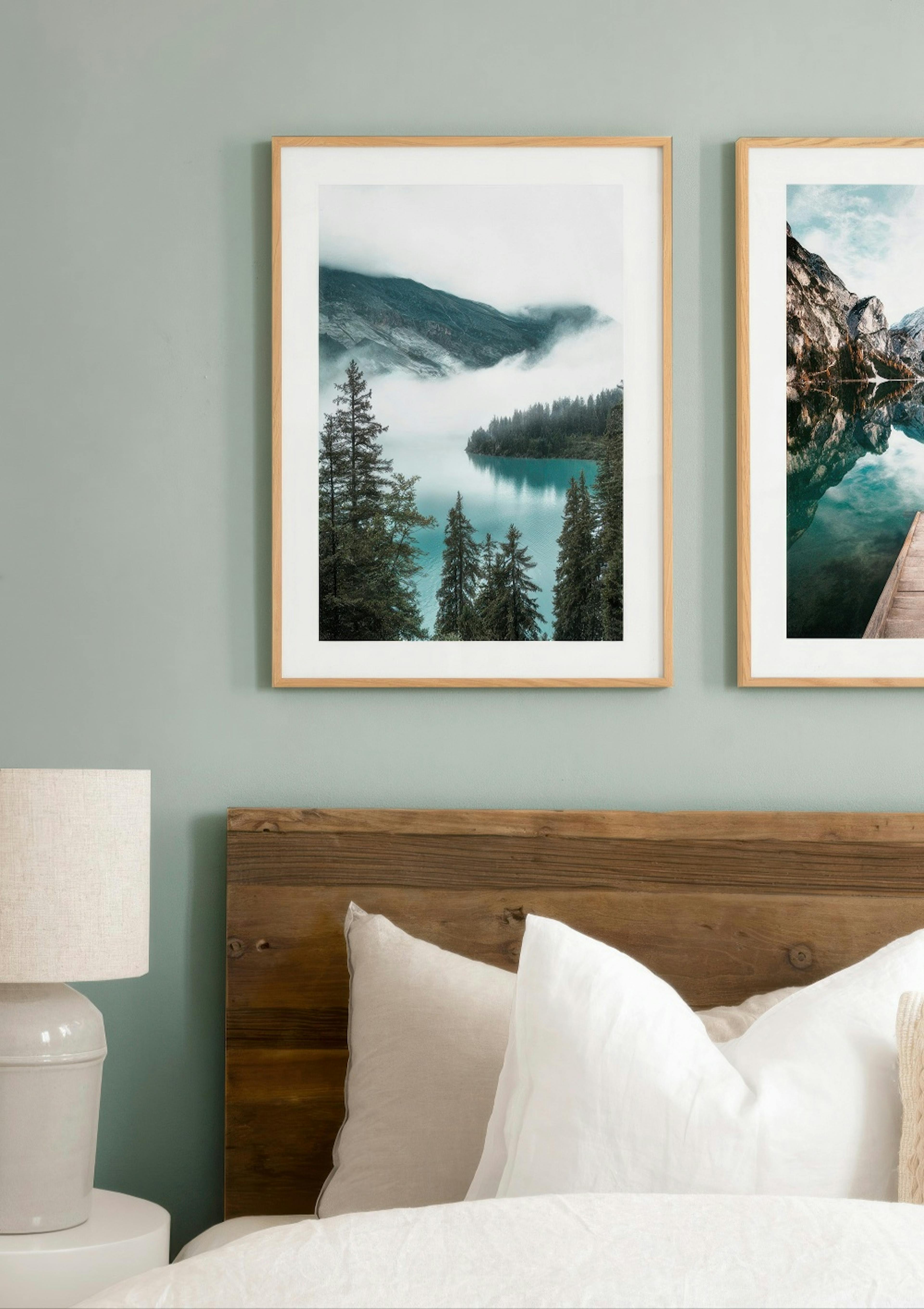 Cloudy Mountain Lake thumbnail