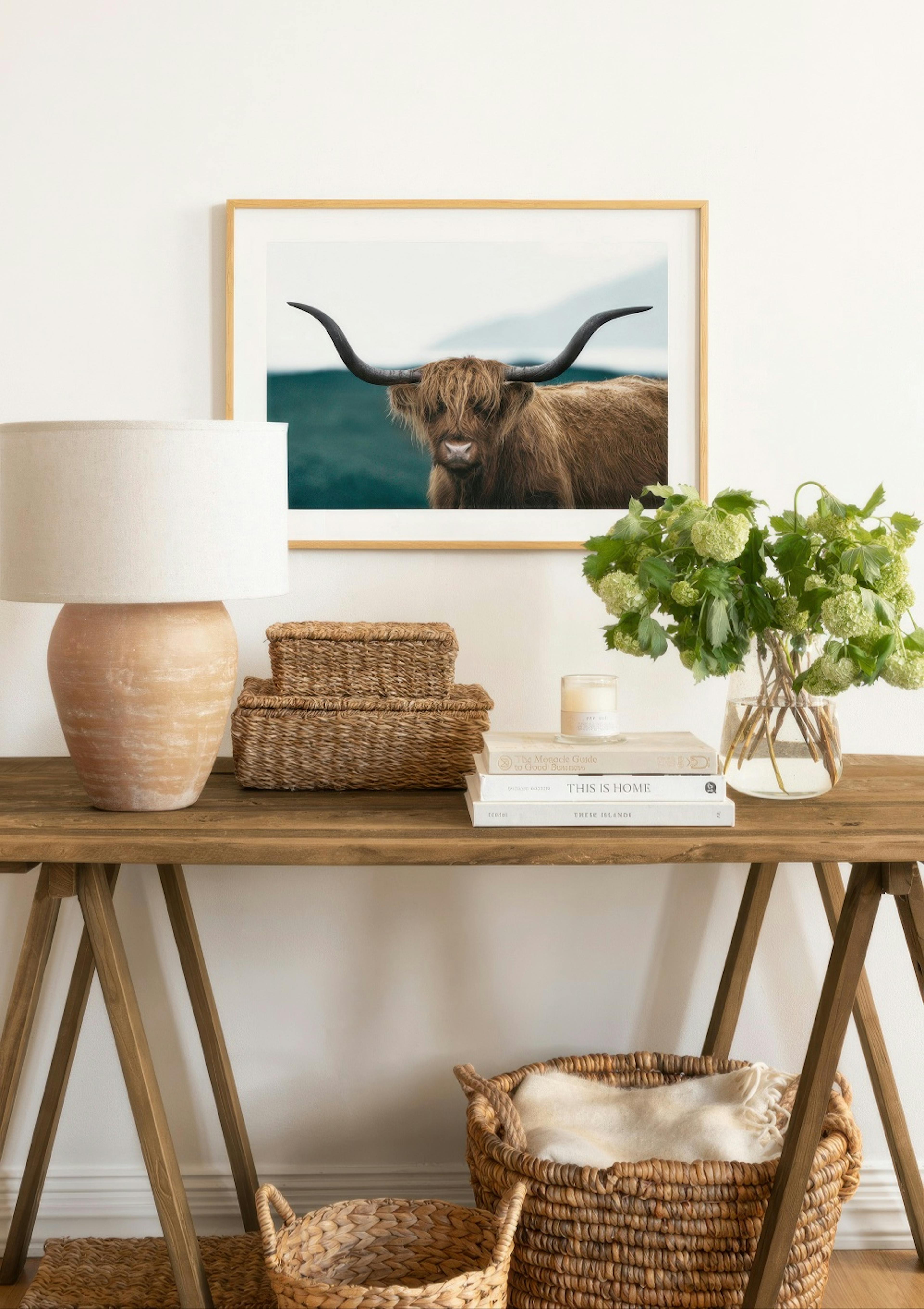 Bovins sauvages des Highlands Poster thumbnail