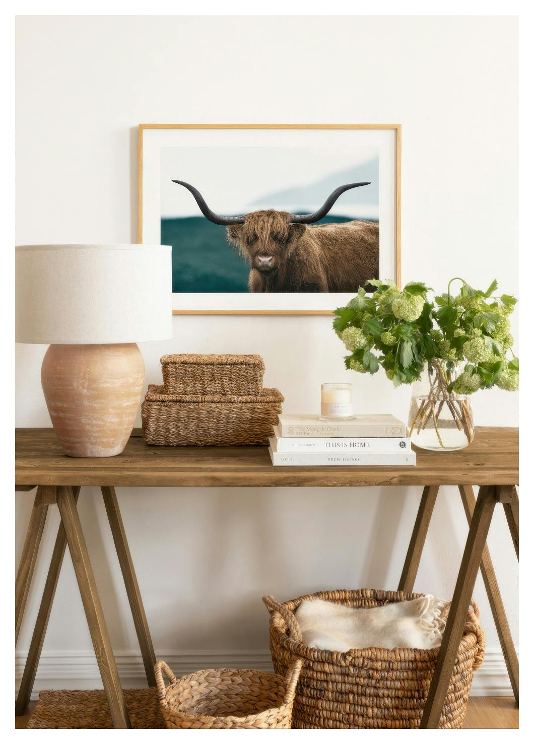 Wild Highland Cattle Poster (30x40 cm) - Poster Store