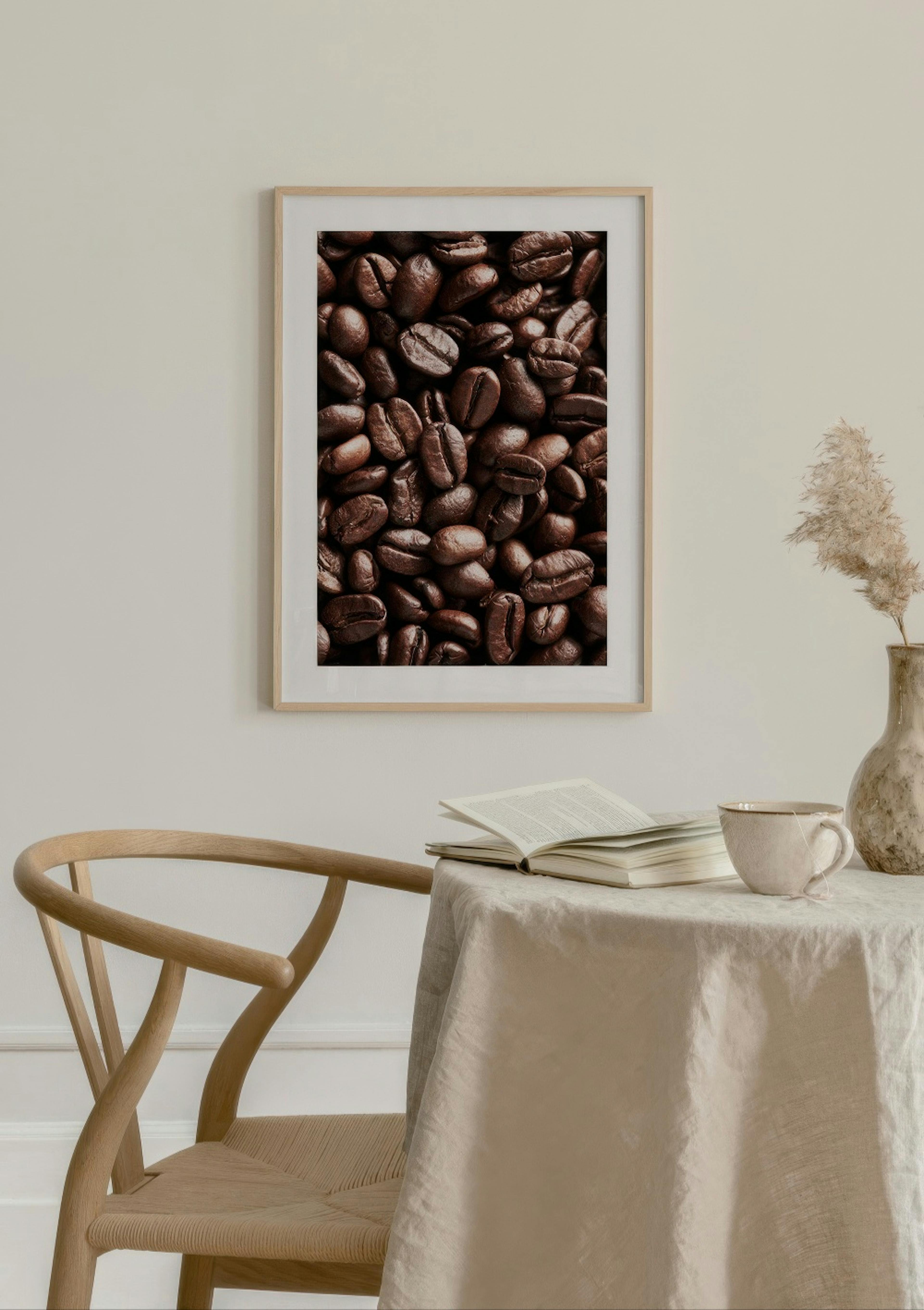 Kaffebønner plakat thumbnail