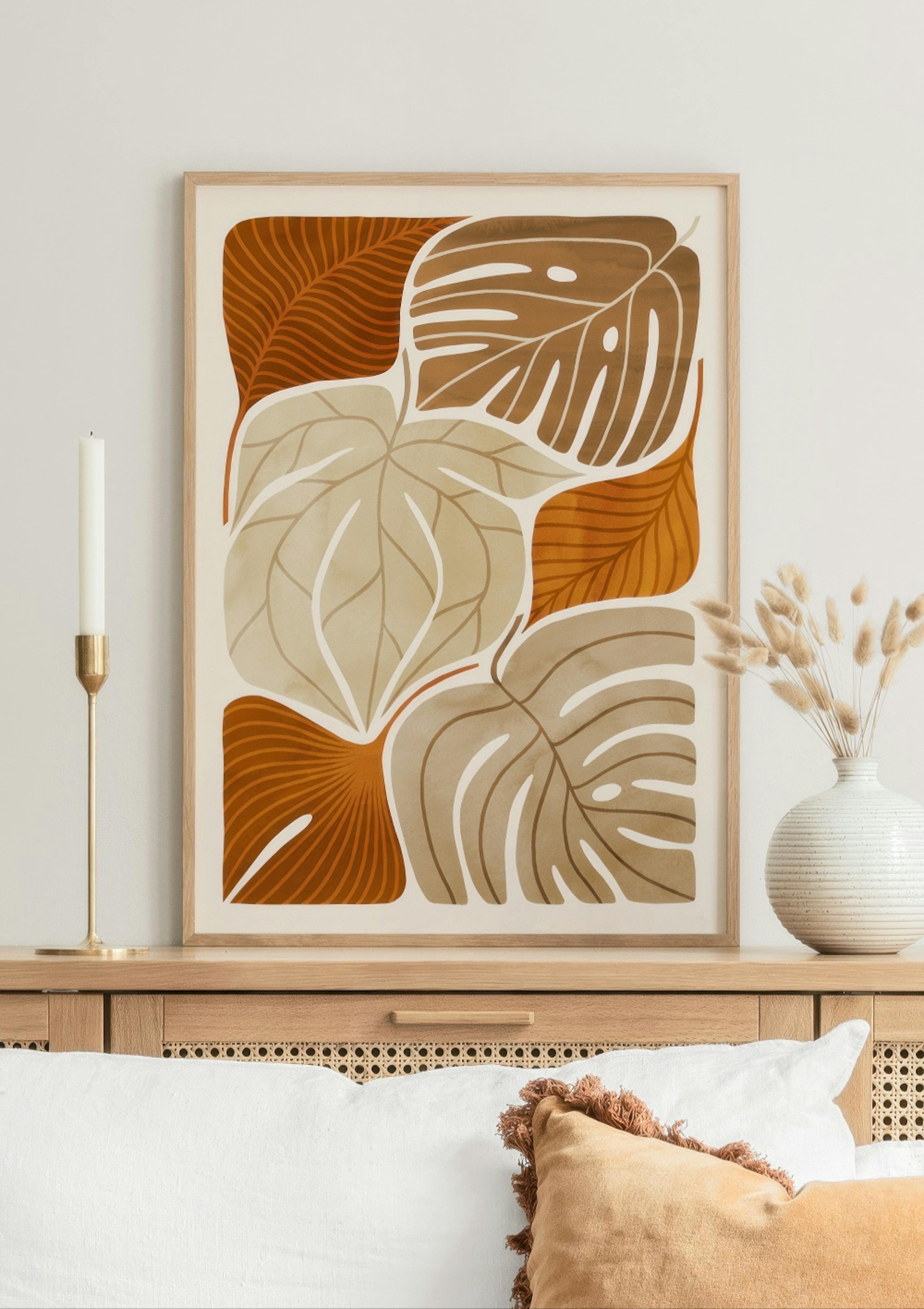 Warm Leaves Poster thumbnail