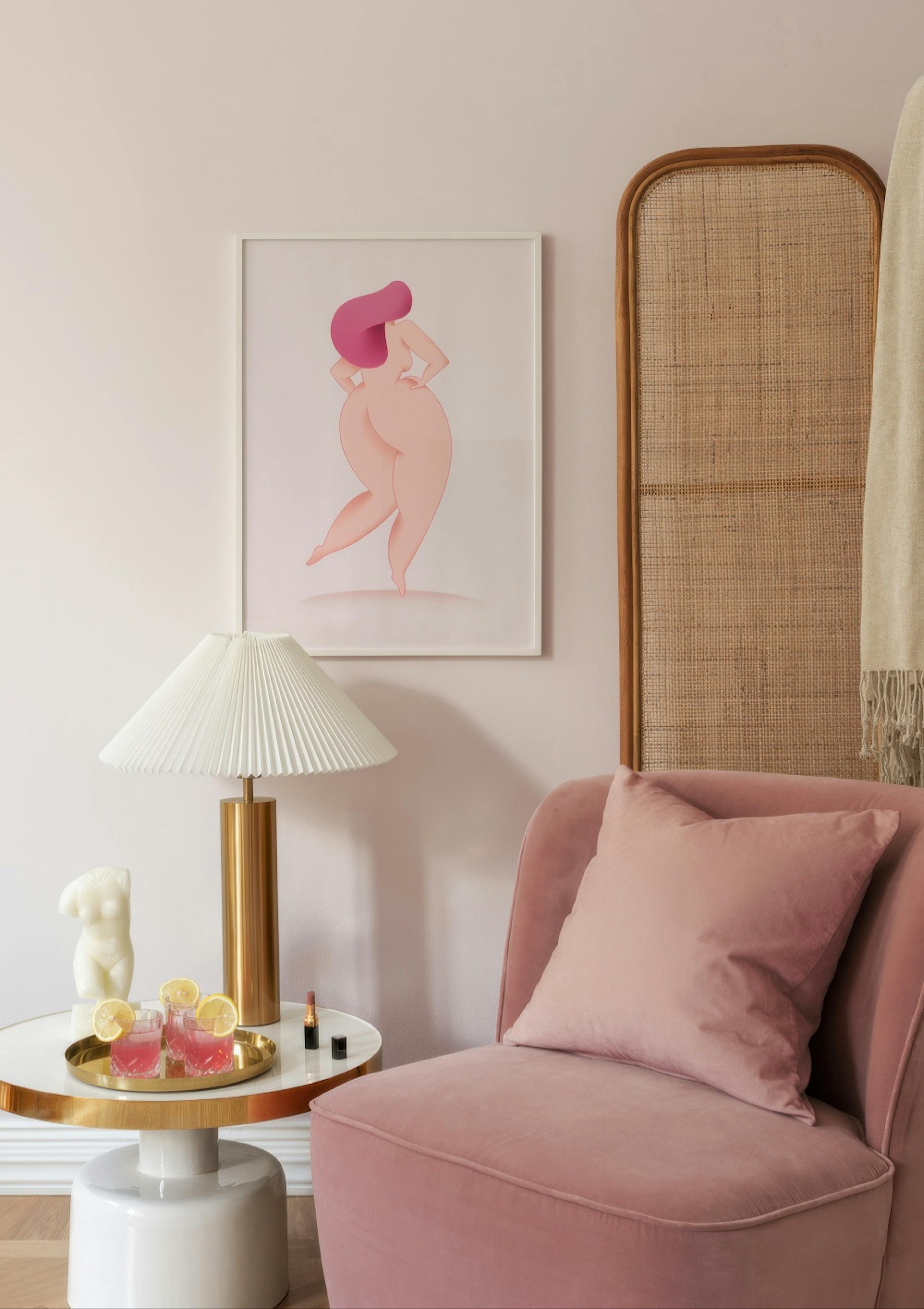 Female Figure No2 Poster thumbnail