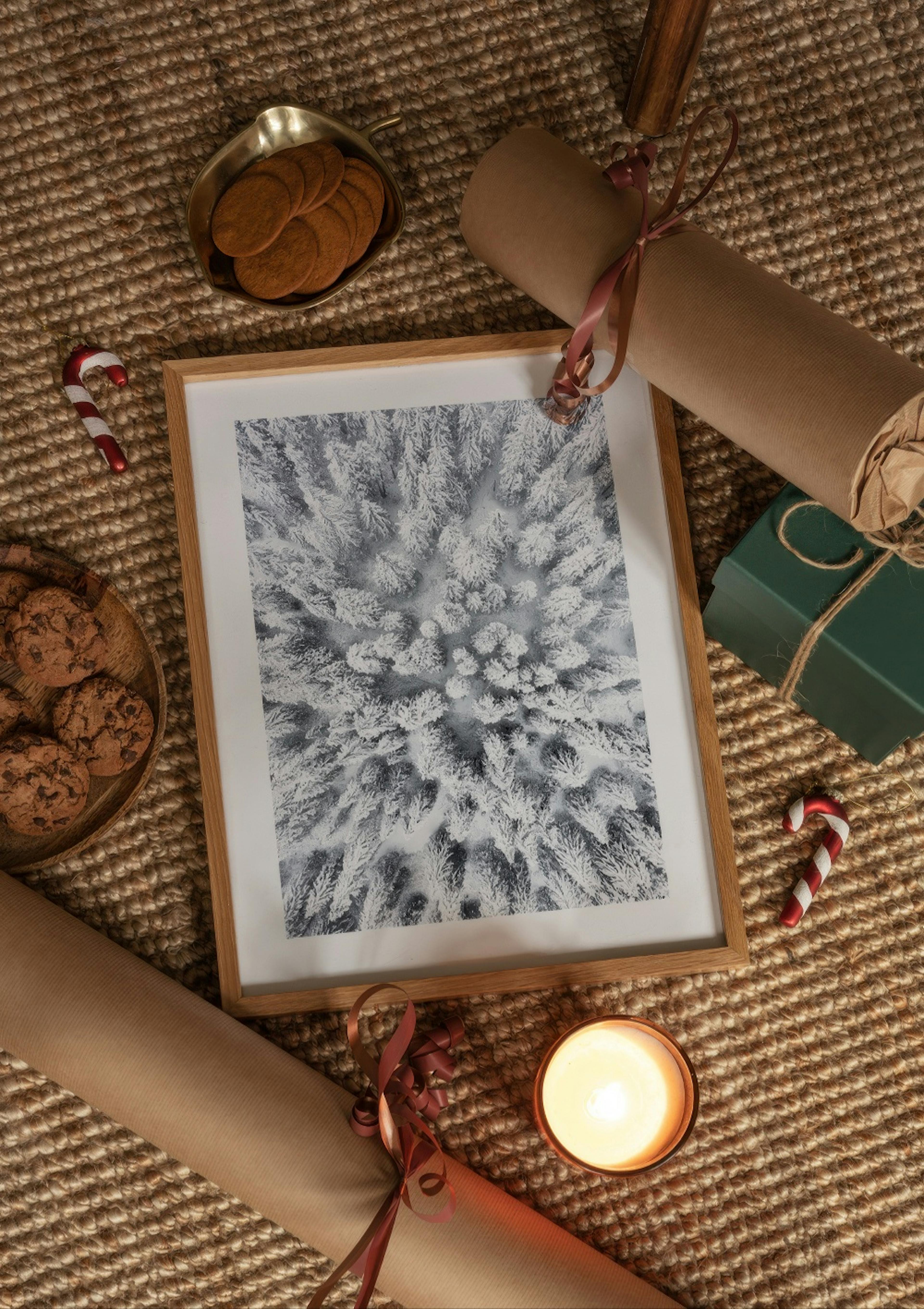 Snowy Trees Poster thumbnail