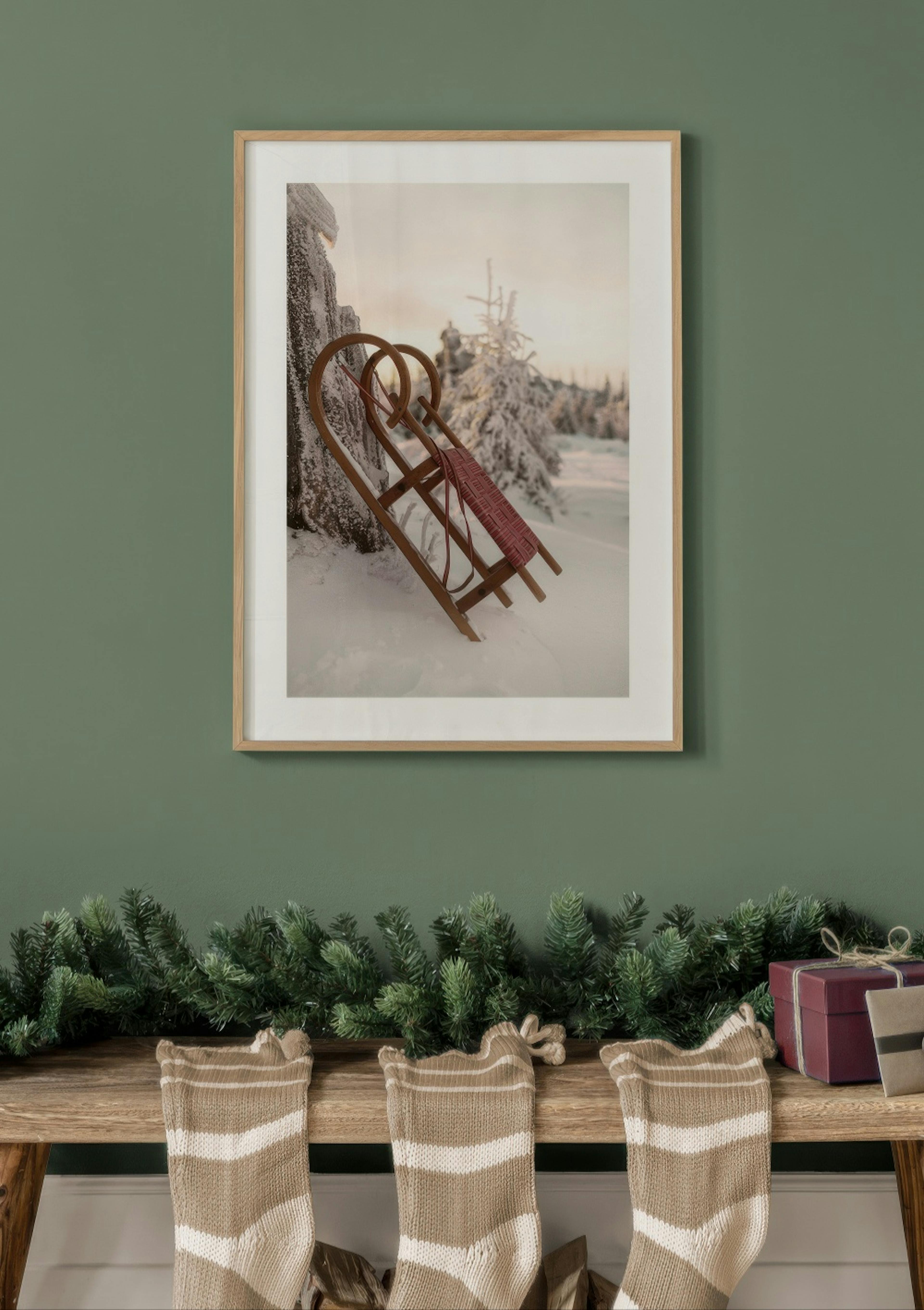 Winter Sleigh Poster thumbnail