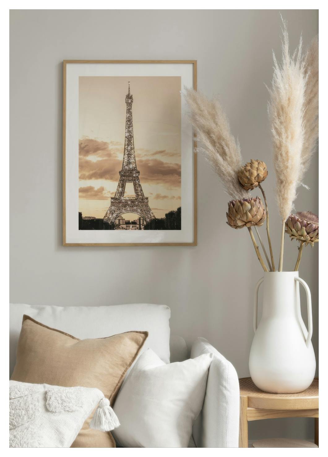 Glittery Eiffel Tower Poster (30x40 cm) - Poster Store