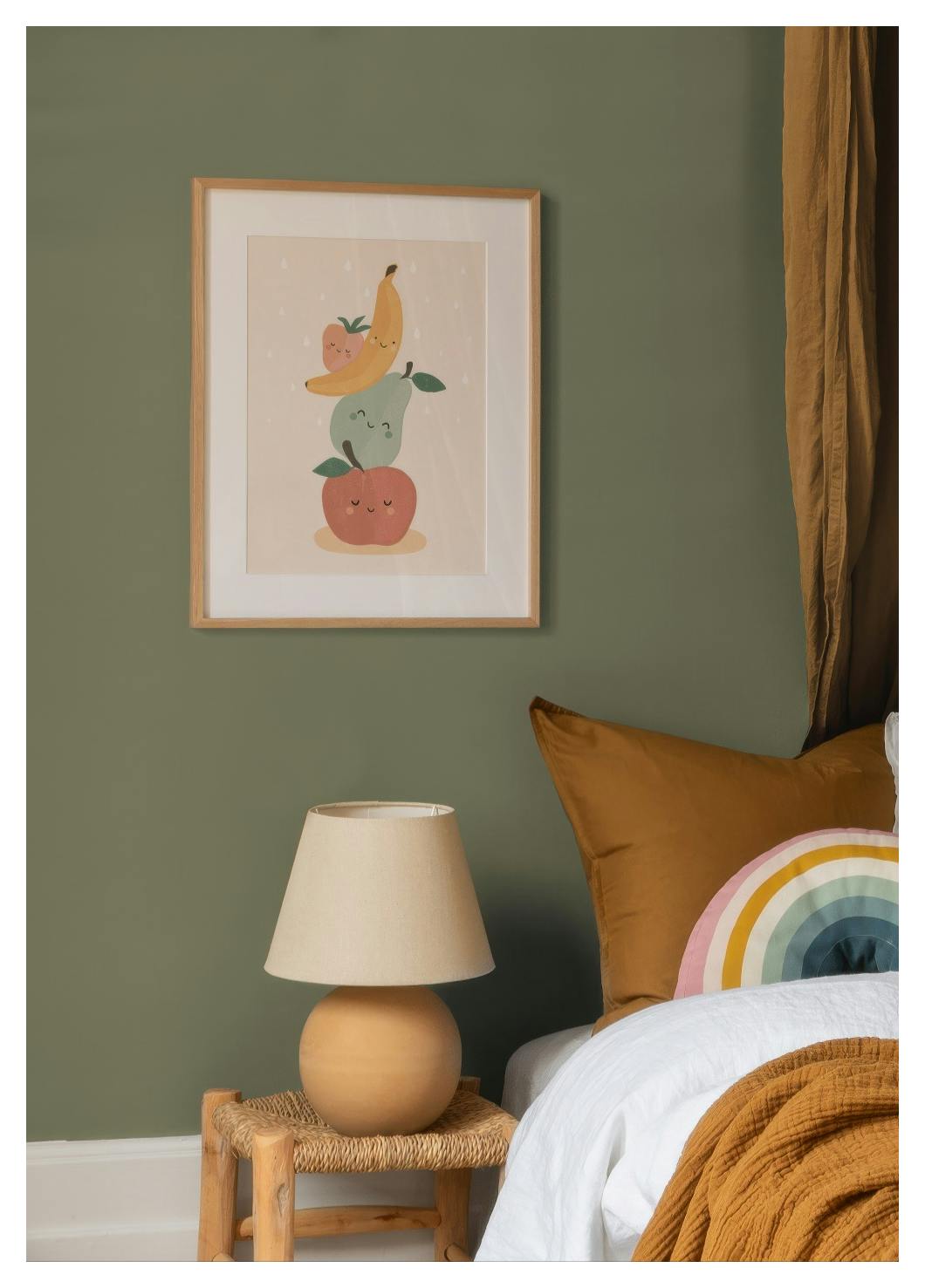 Smiling Fruits Poster (21x30 cm) - Poster Store