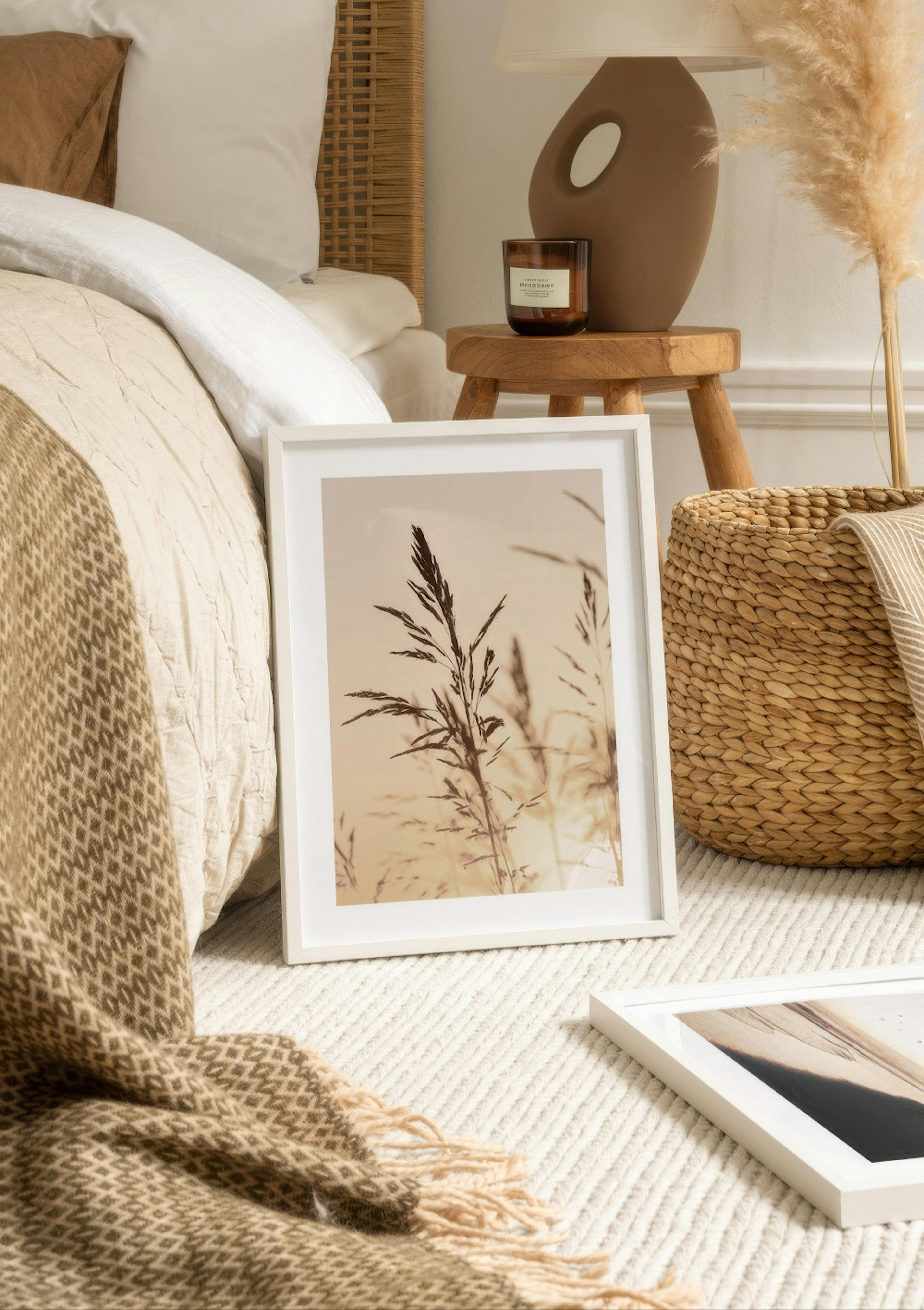 Grass in Sunset Light Poster thumbnail