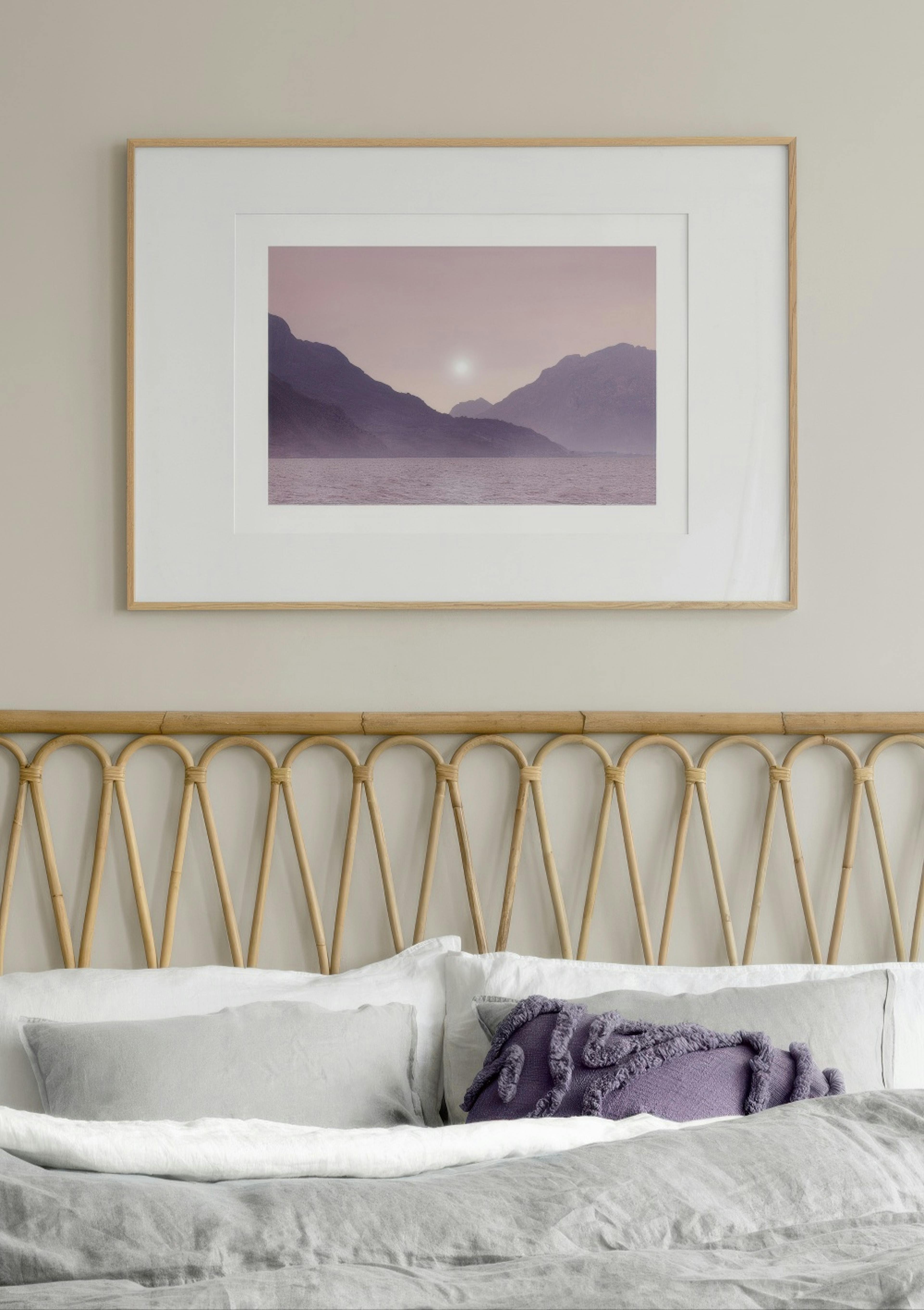 Purple Sunset Poster thumbnail