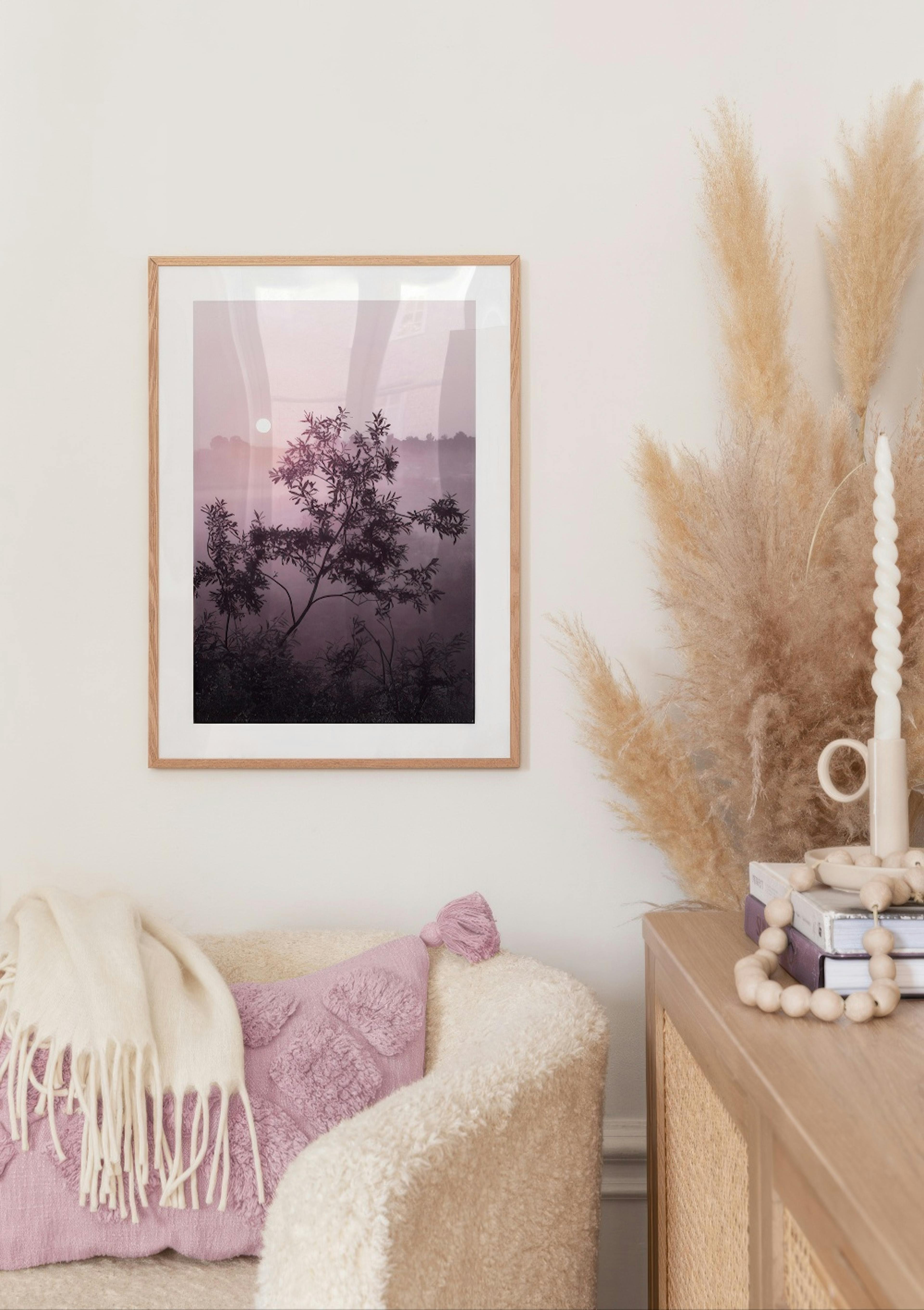 Tree in Haze Poster thumbnail