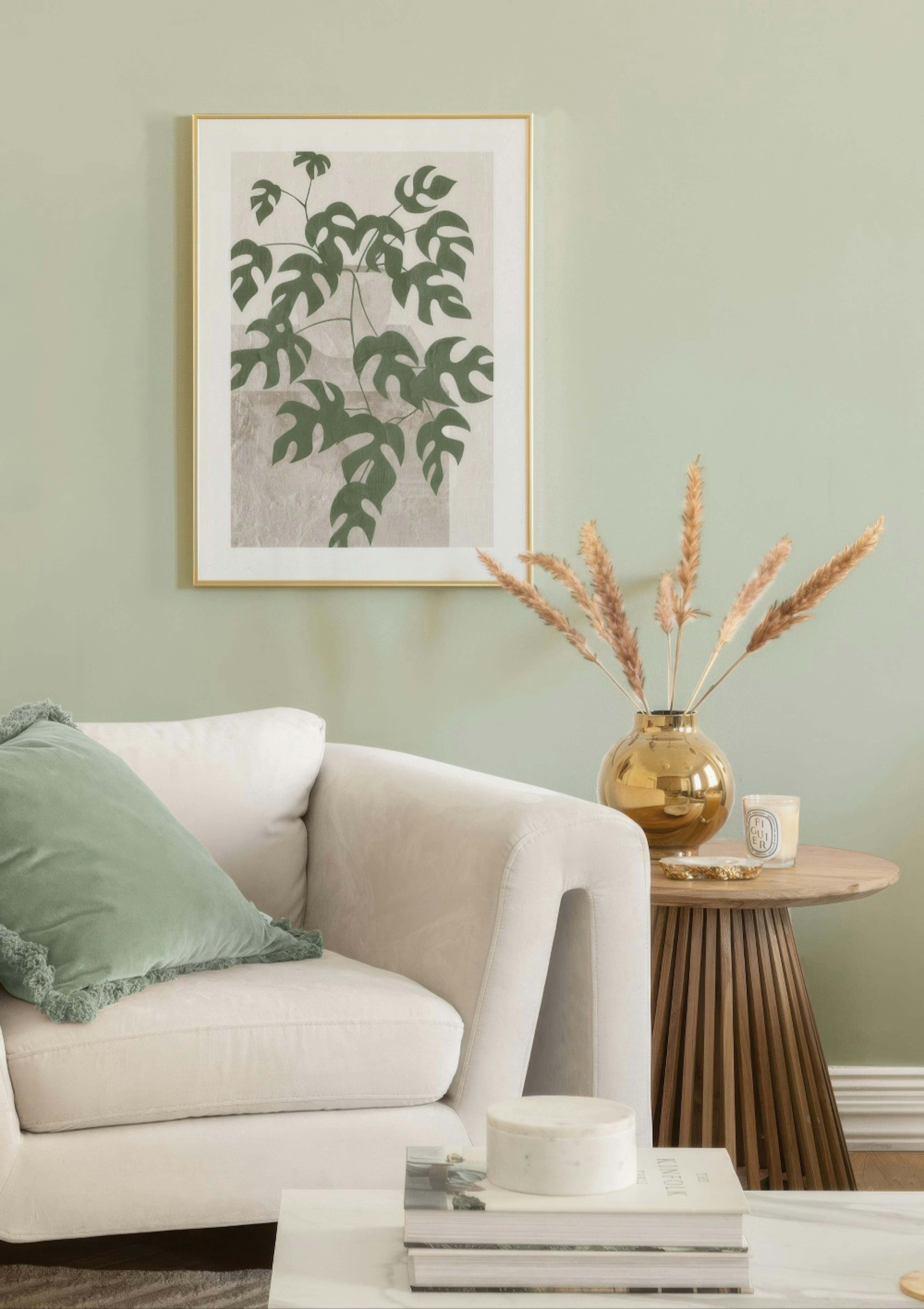Monstera Illustration Poster thumbnail