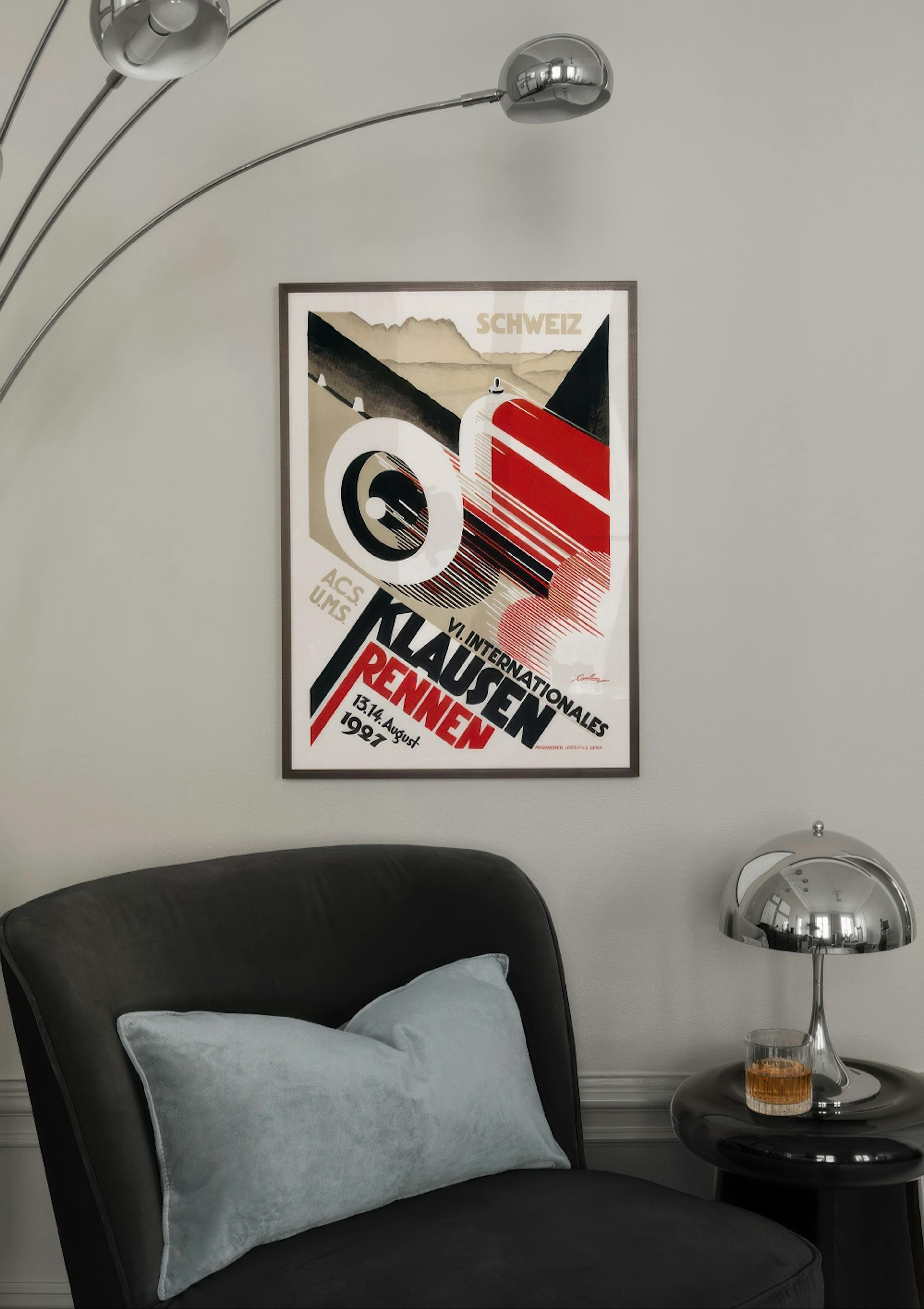 Vintage Racing Poster thumbnail