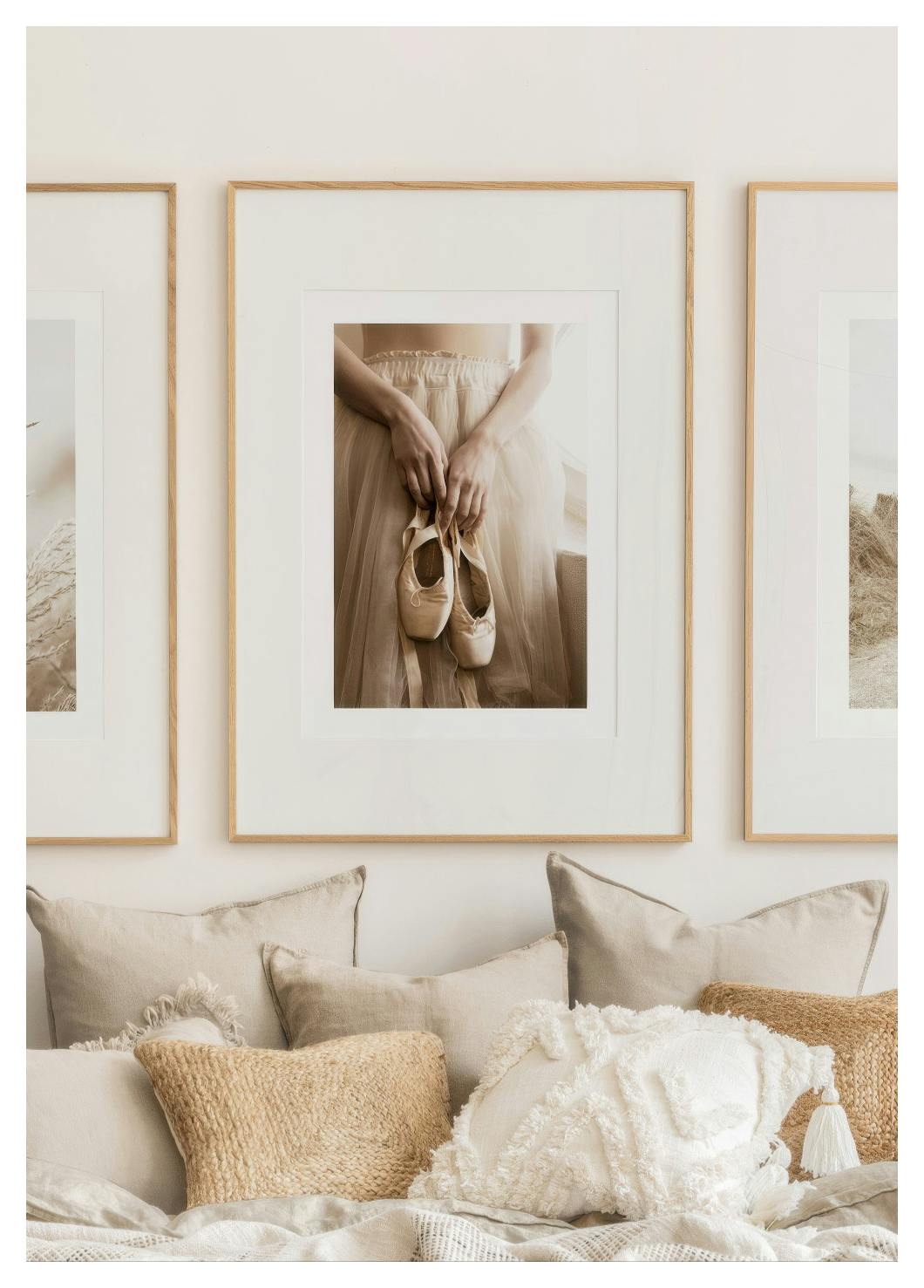Ballerina Beige Poster (30x40 cm) - Poster Store