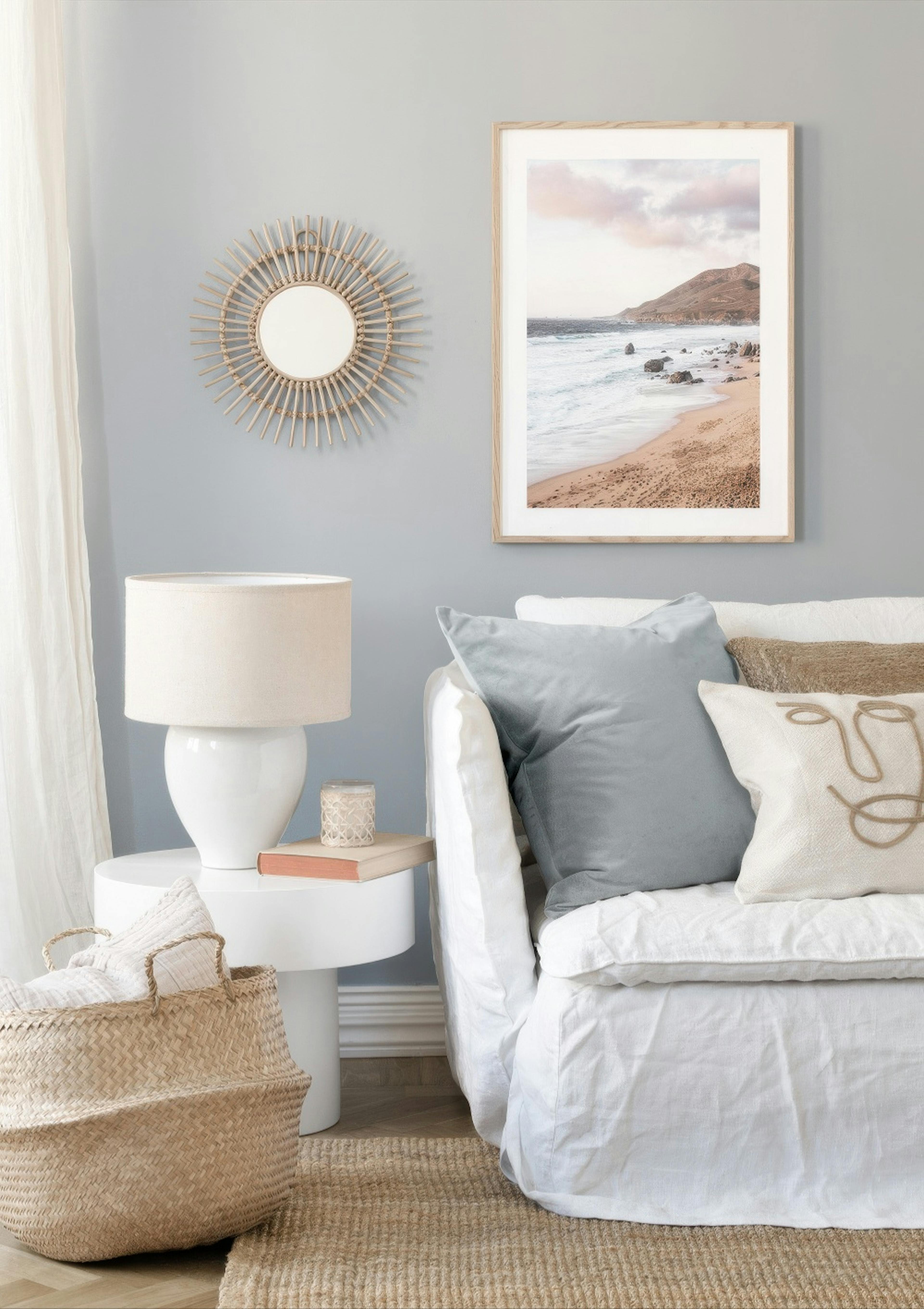 Plage de Big Sur Affiche thumbnail