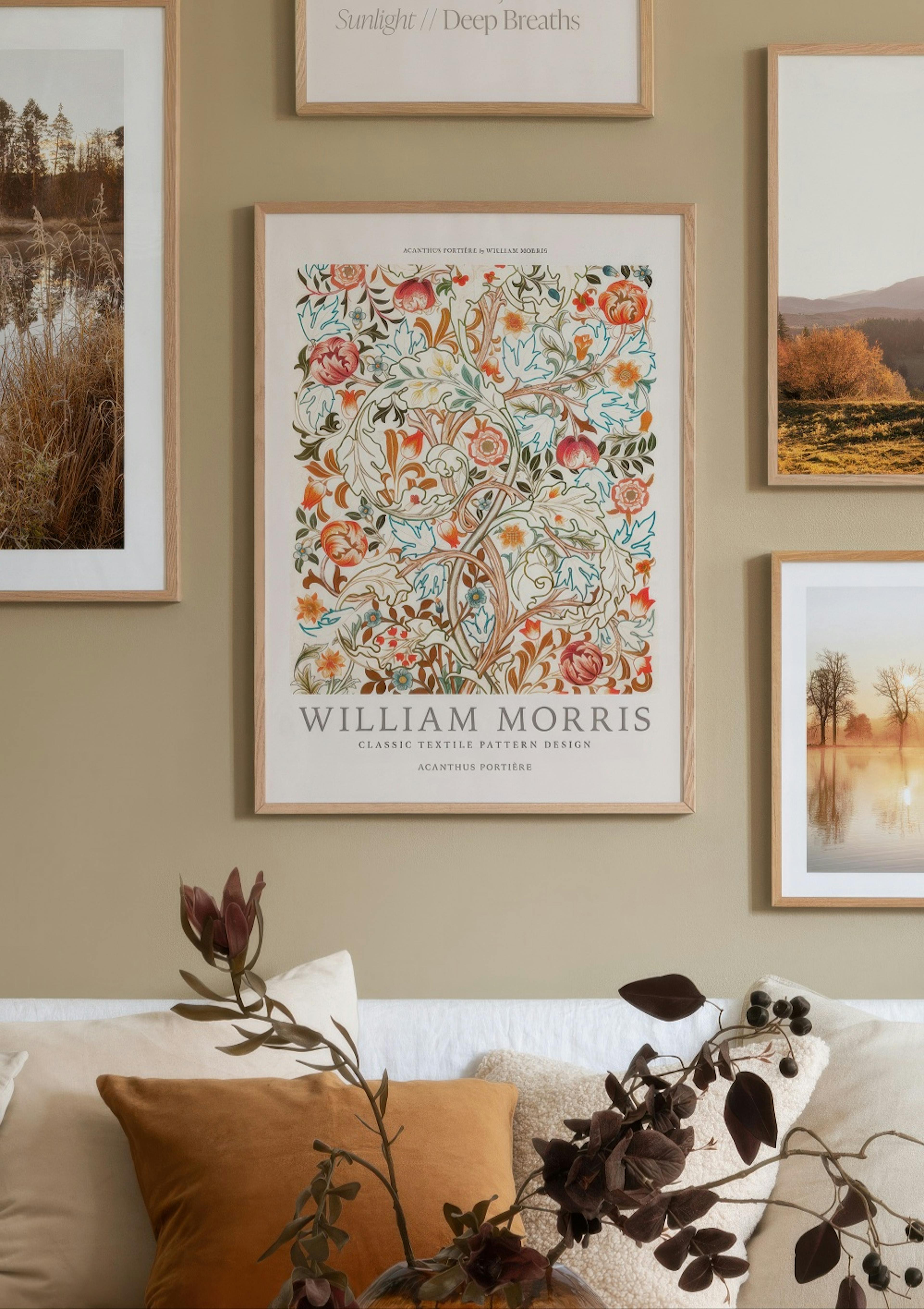 William Morris - Acanthus Portière Poster thumbnail