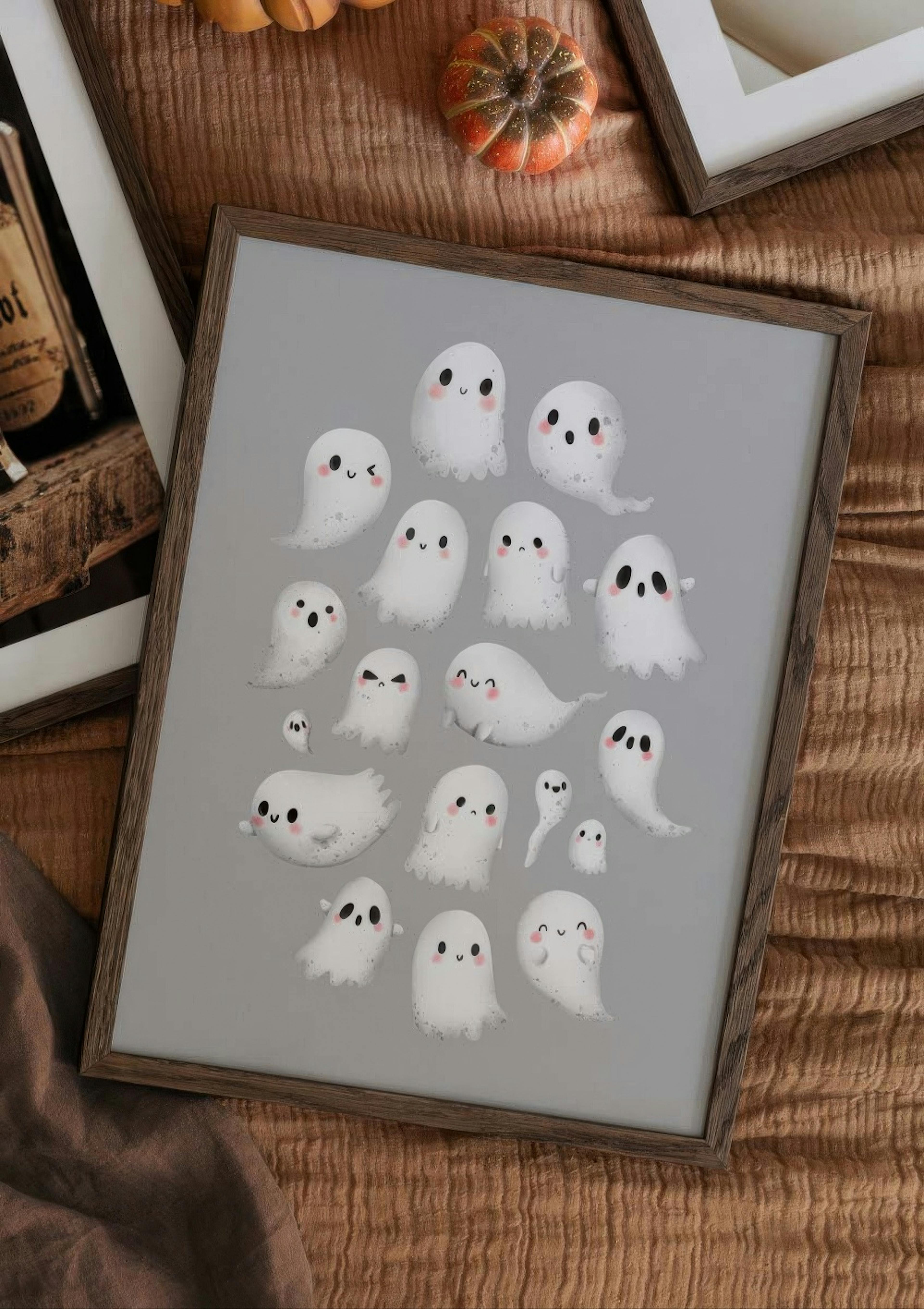 Cute Ghosts Poster thumbnail