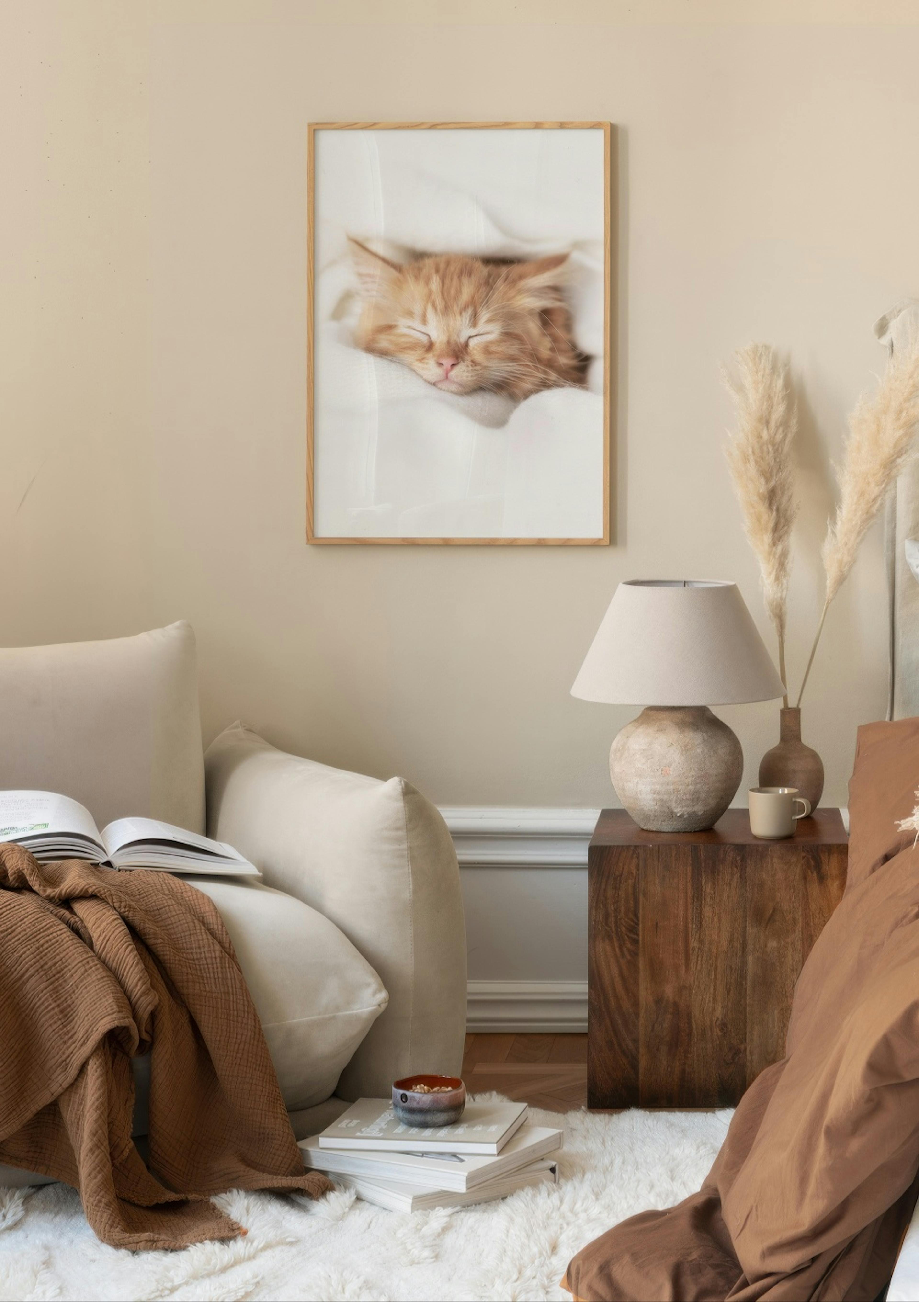 Sleepy Kitten Poster thumbnail