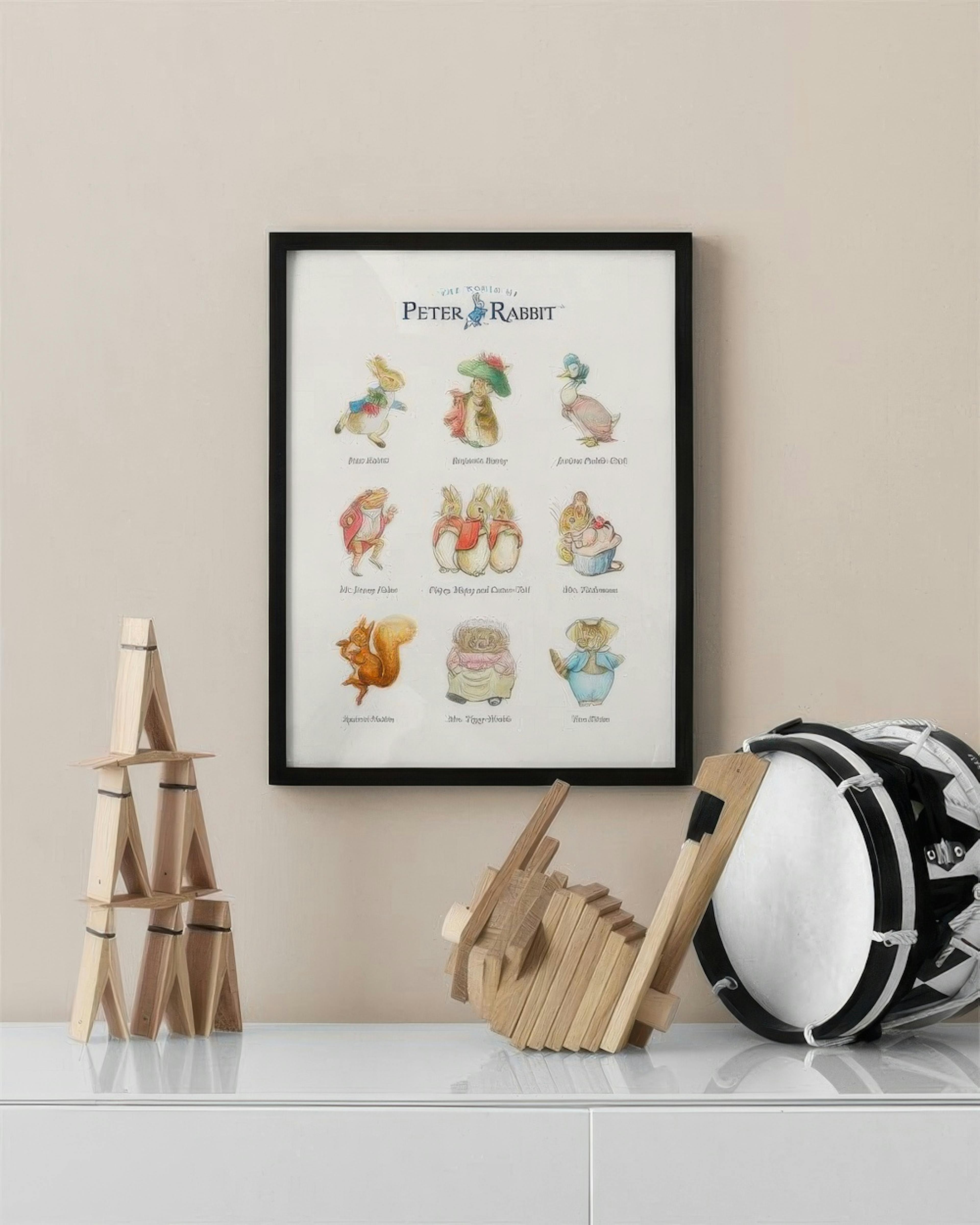 Peter Rabbit Characters Poster thumbnail
