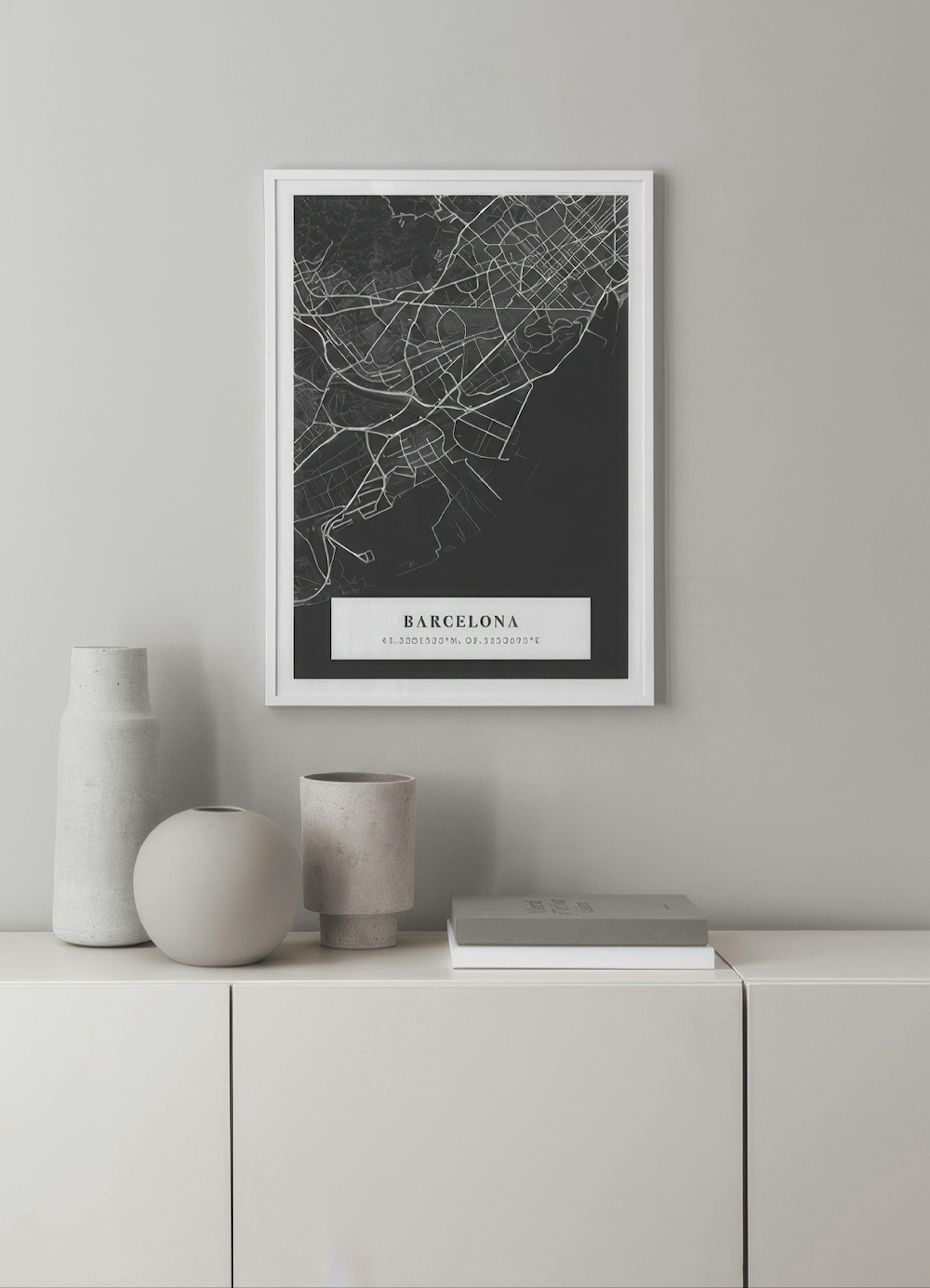 Map No1 Night Personal Poster thumbnail