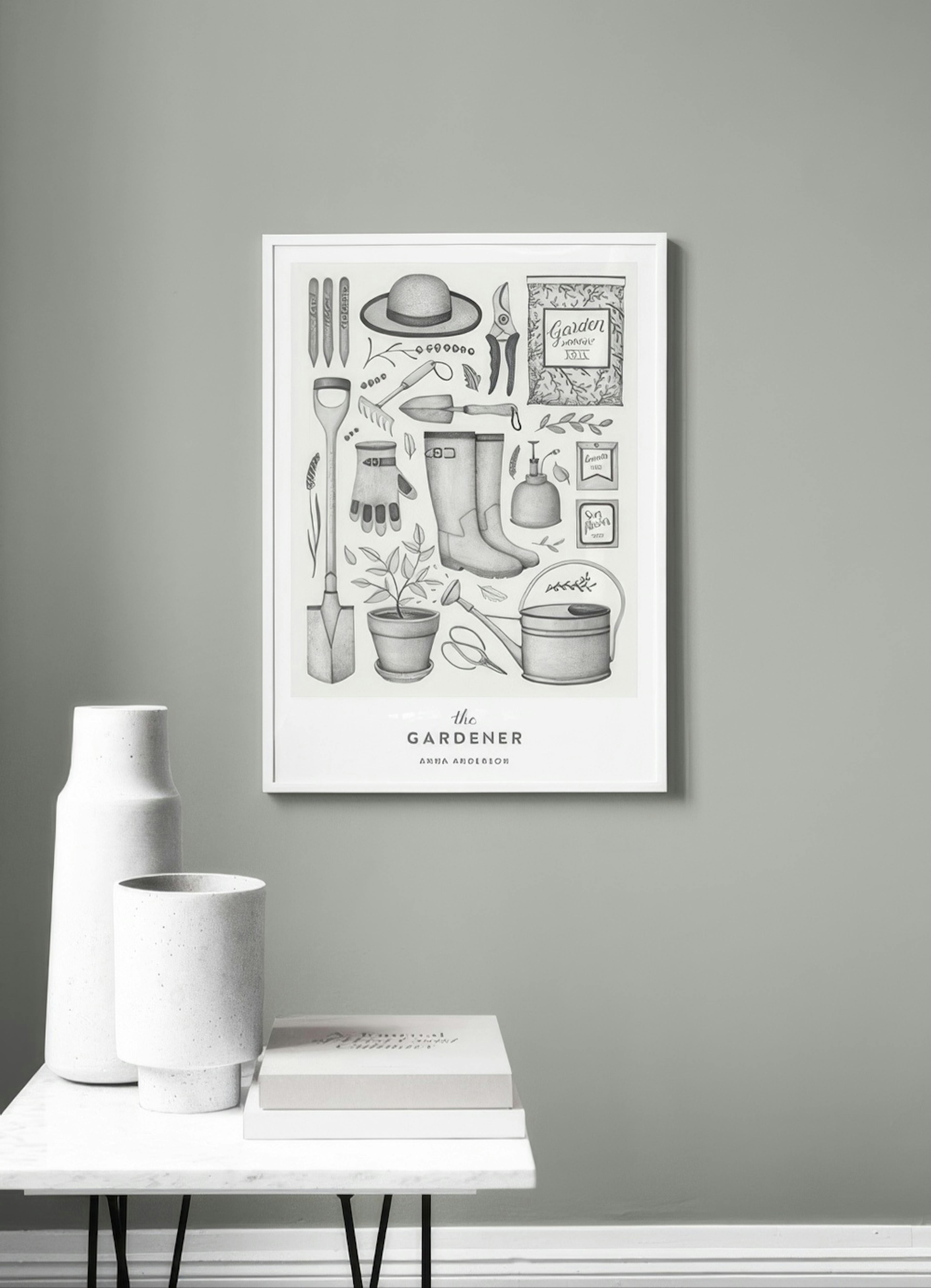 Le Jardinier Poster Personnalisé thumbnail