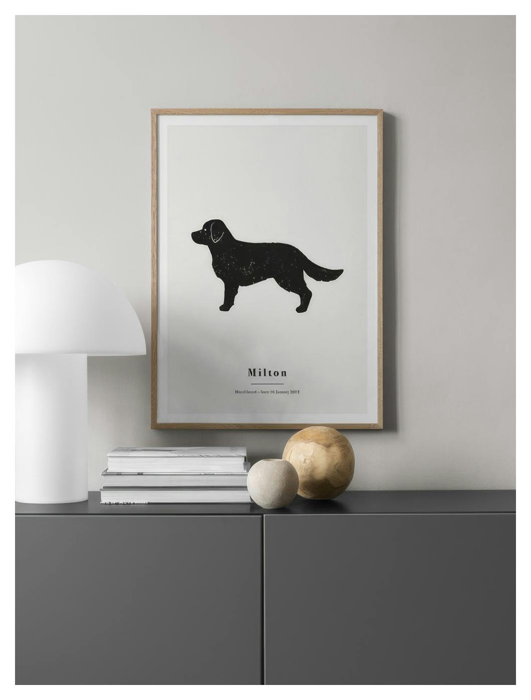 My Pet Golden Retriver Personal Poster (50x70 cm) - Poster Store