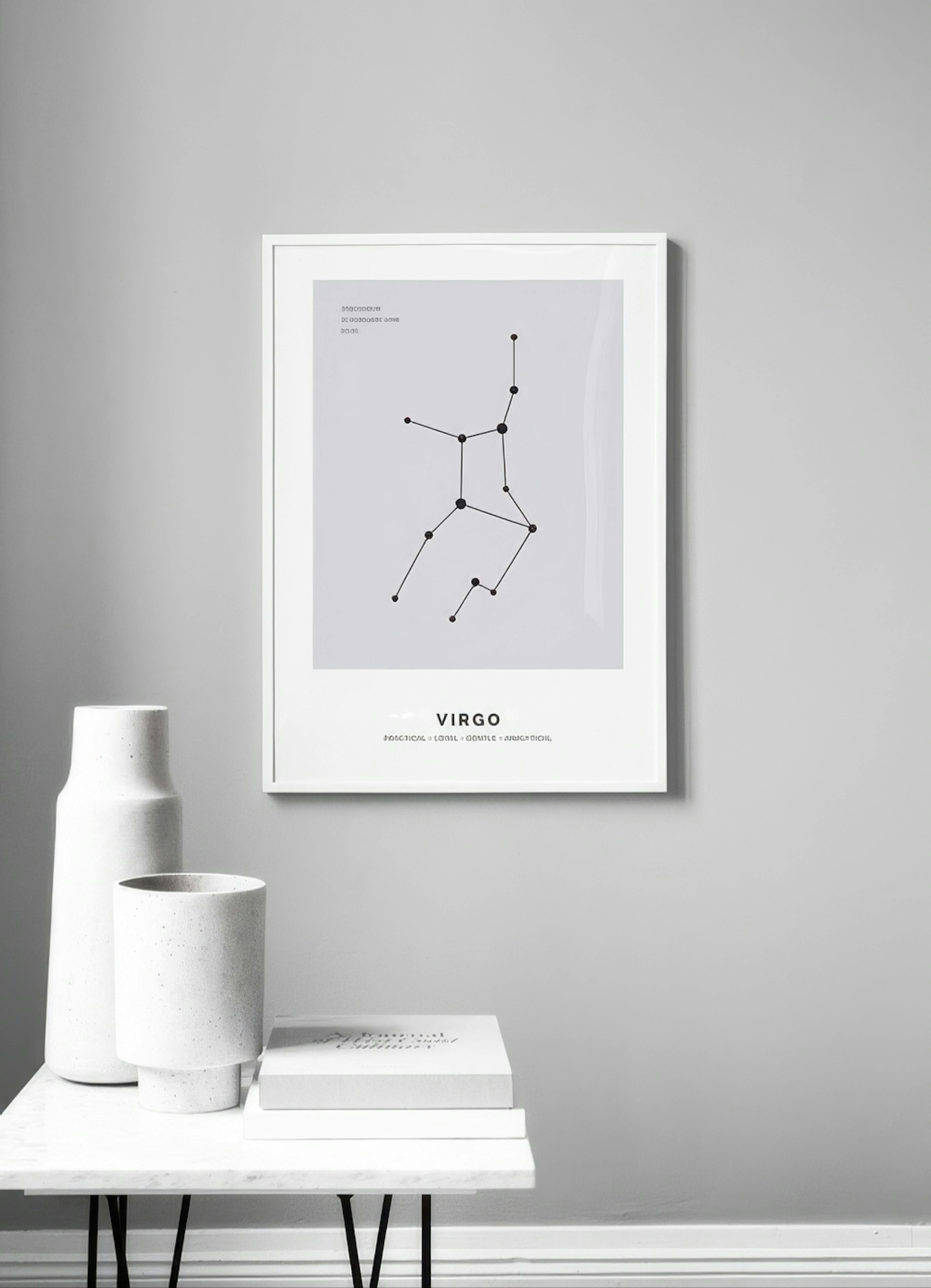 Constellation Grey Virgo Personal Poster thumbnail