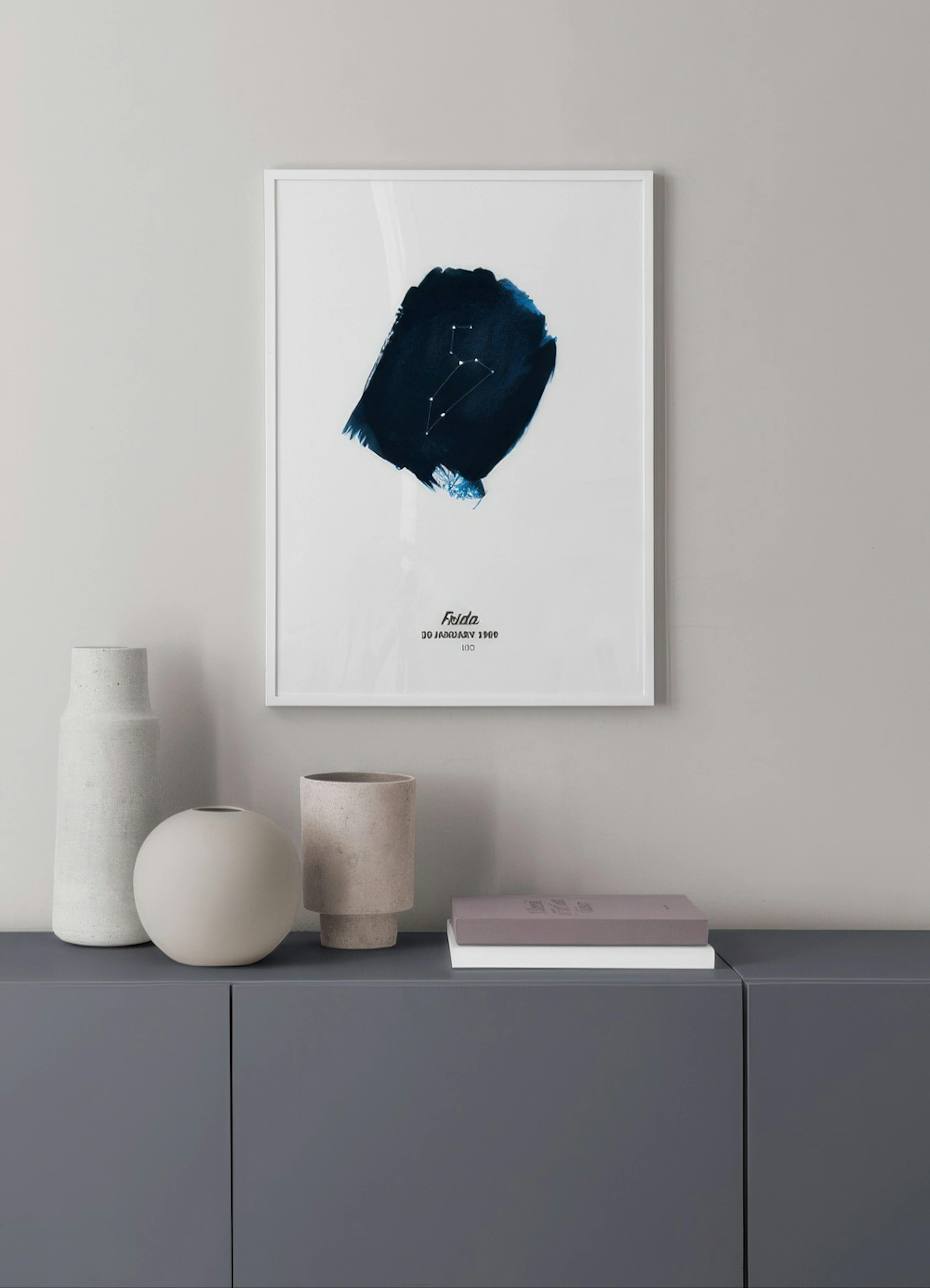 Sternzeichen Löwe Personalisiert Poster thumbnail