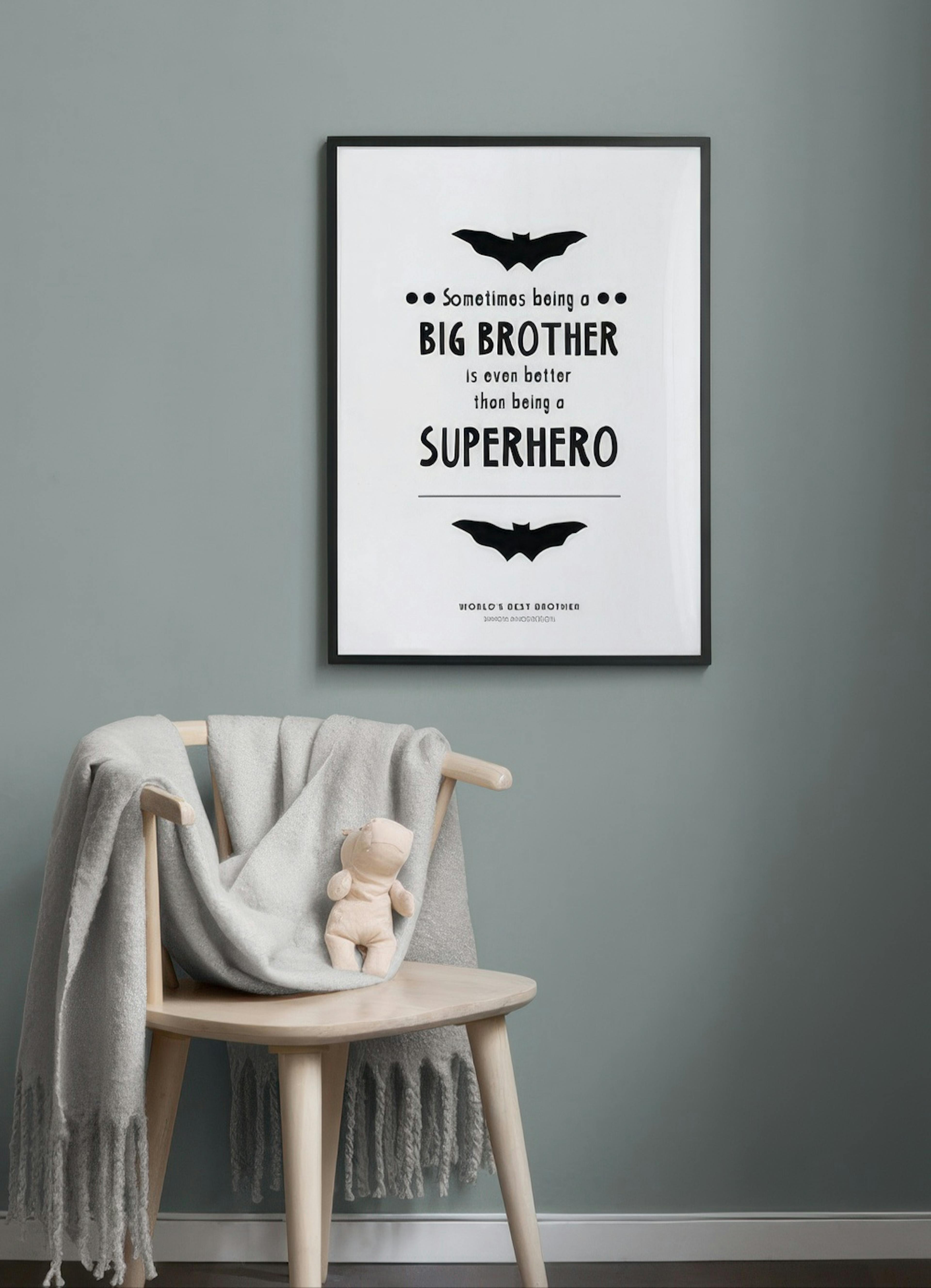 Großer Bruder Personalisiert Poster thumbnail