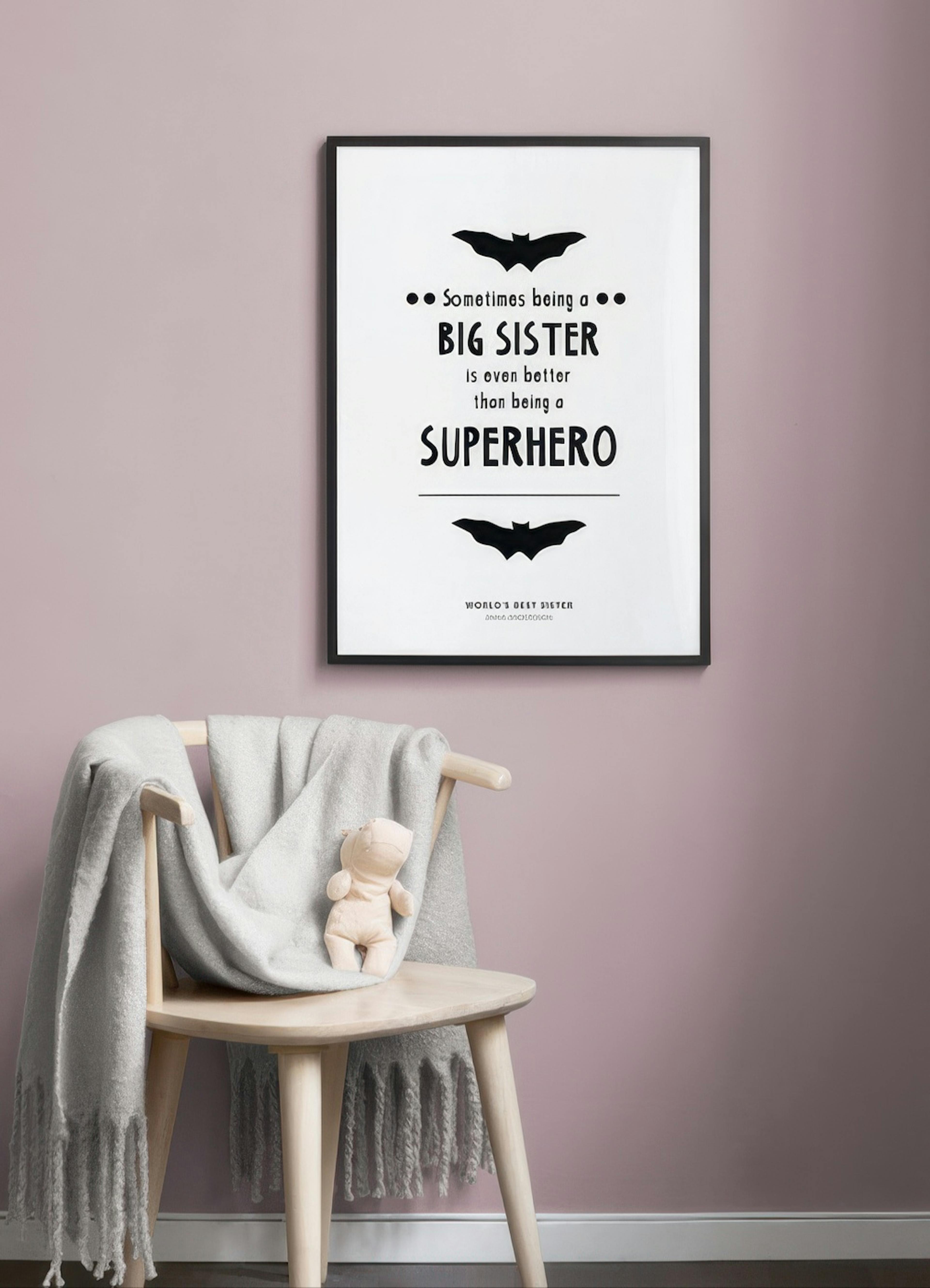 Große Schwester Personalisiert Poster thumbnail