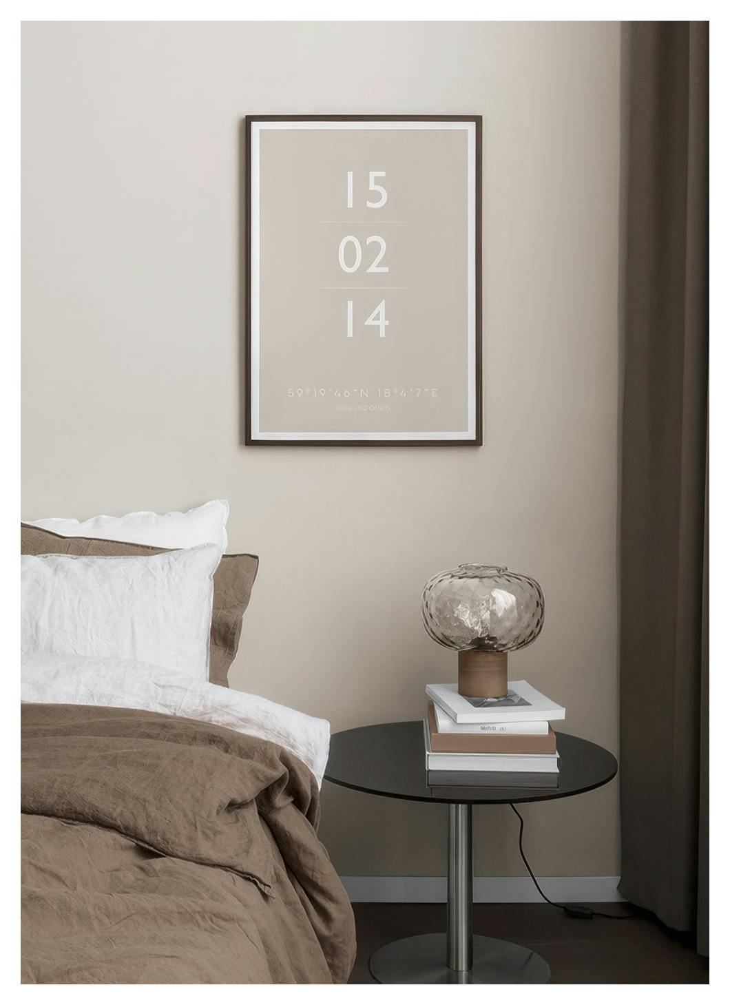 The Date Beige Personal Poster (30x40 cm) - Poster Store