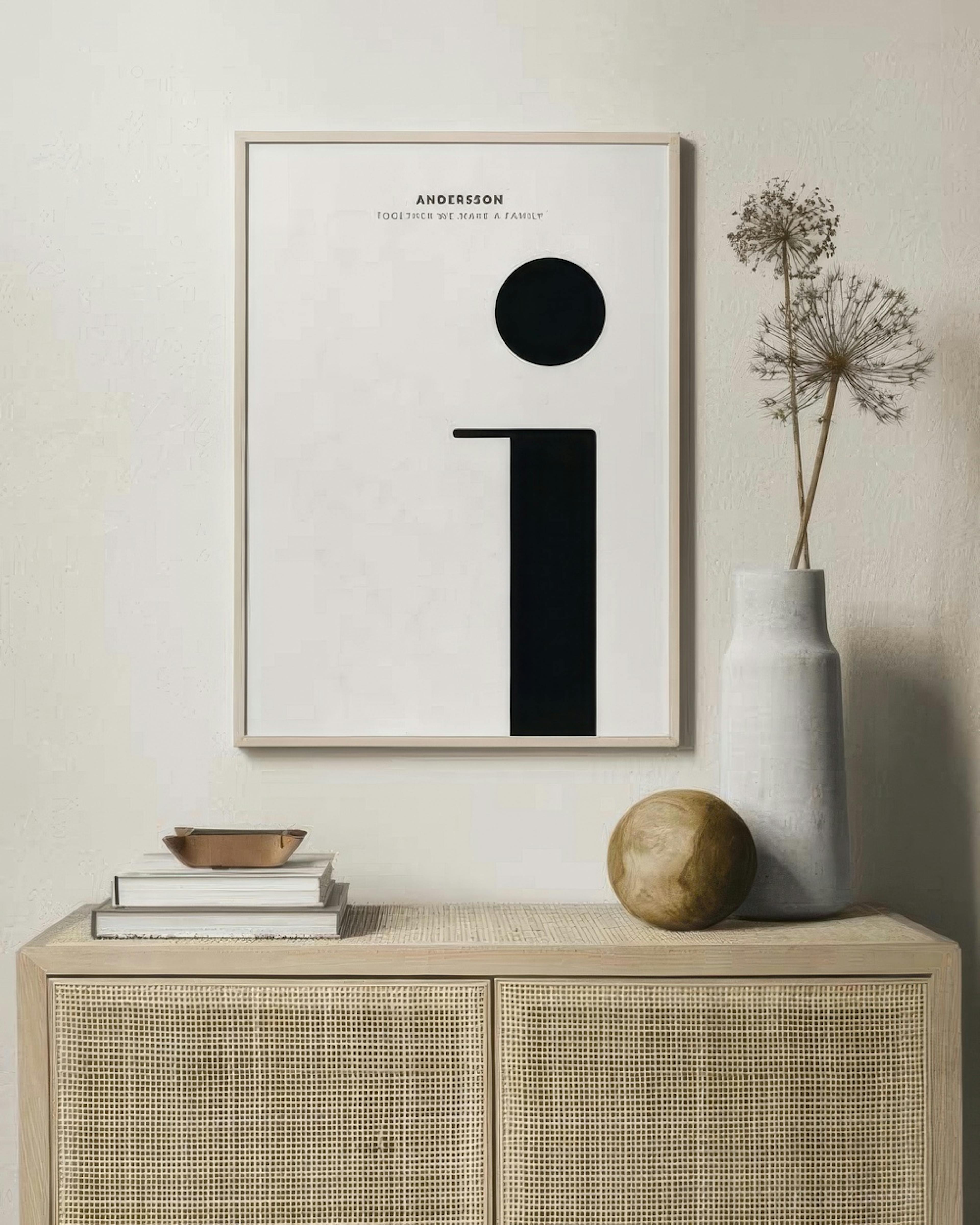 Lettera I poster personalizzato thumbnail