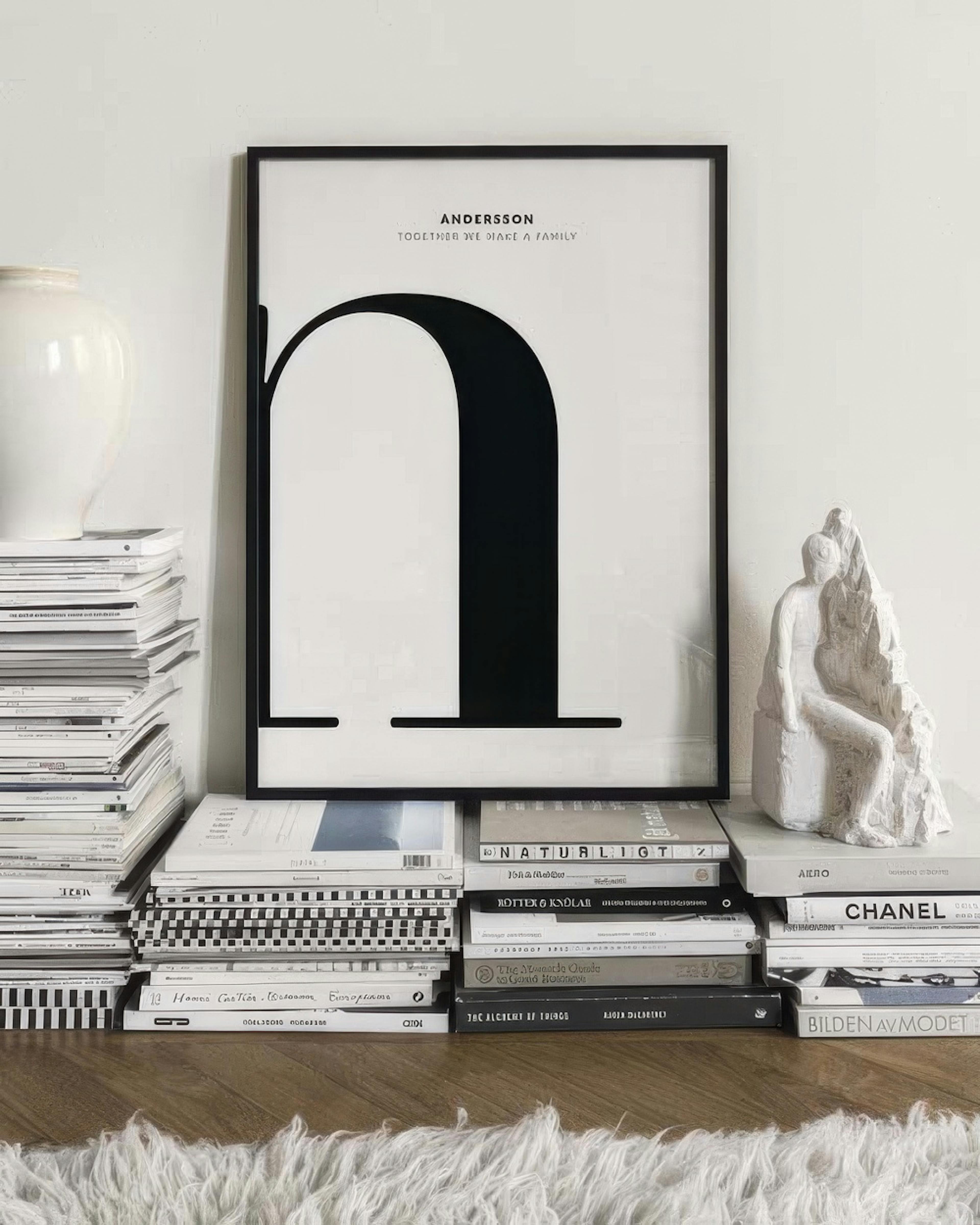 Letter N persoonlijke poster thumbnail