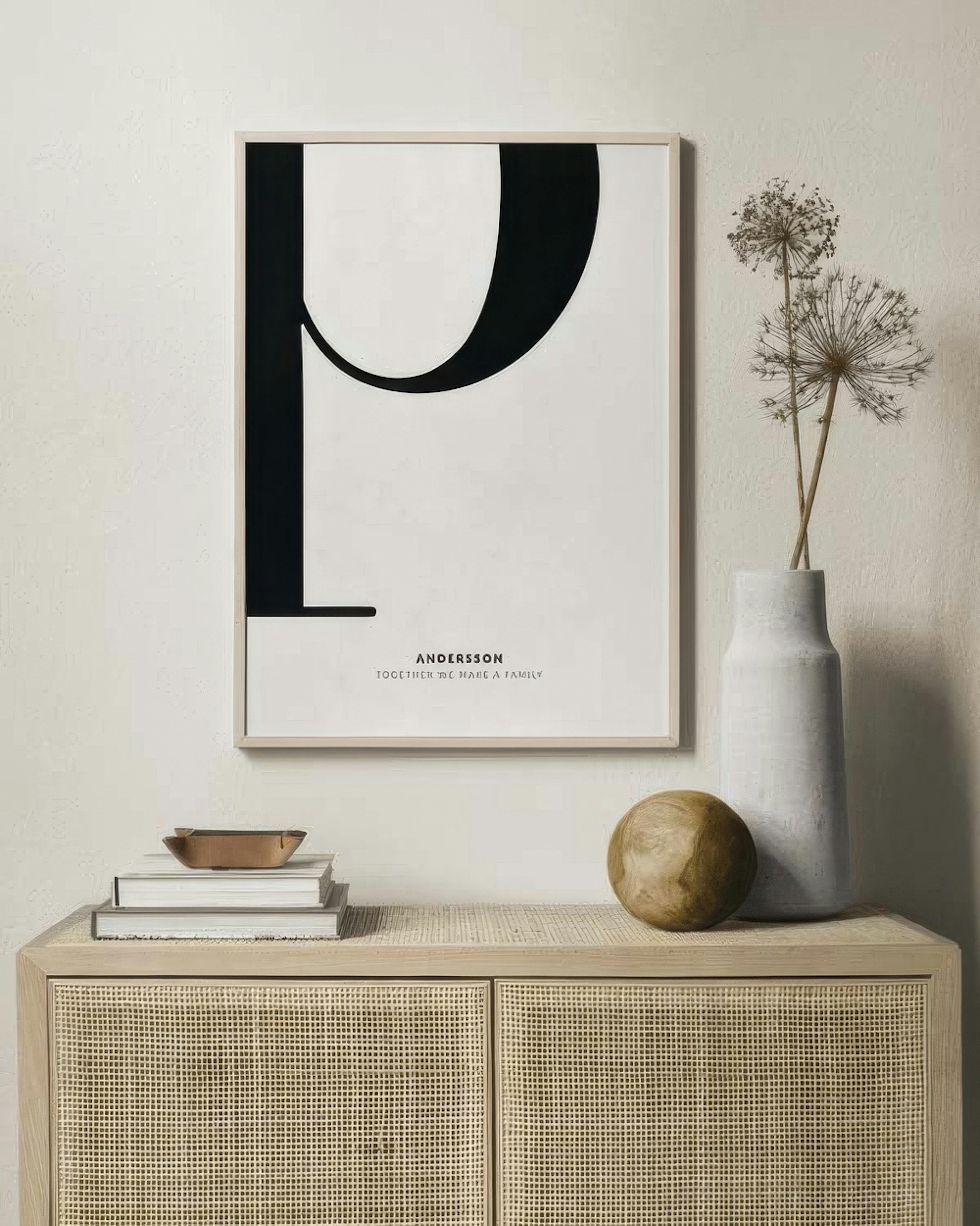 Lettera P poster personalizzato thumbnail