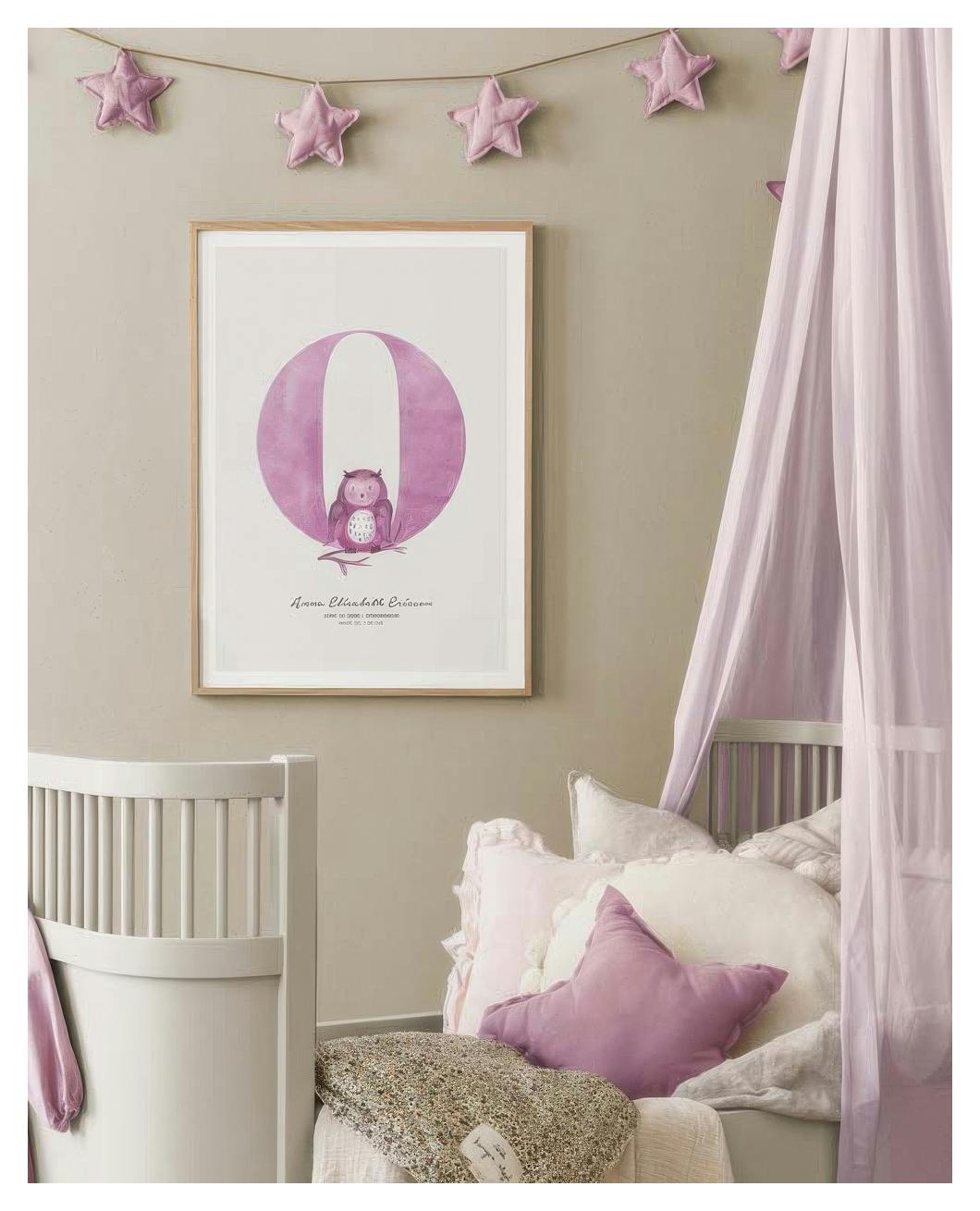 Kids Letter O Personal Poster (30x40 cm) - Poster Store