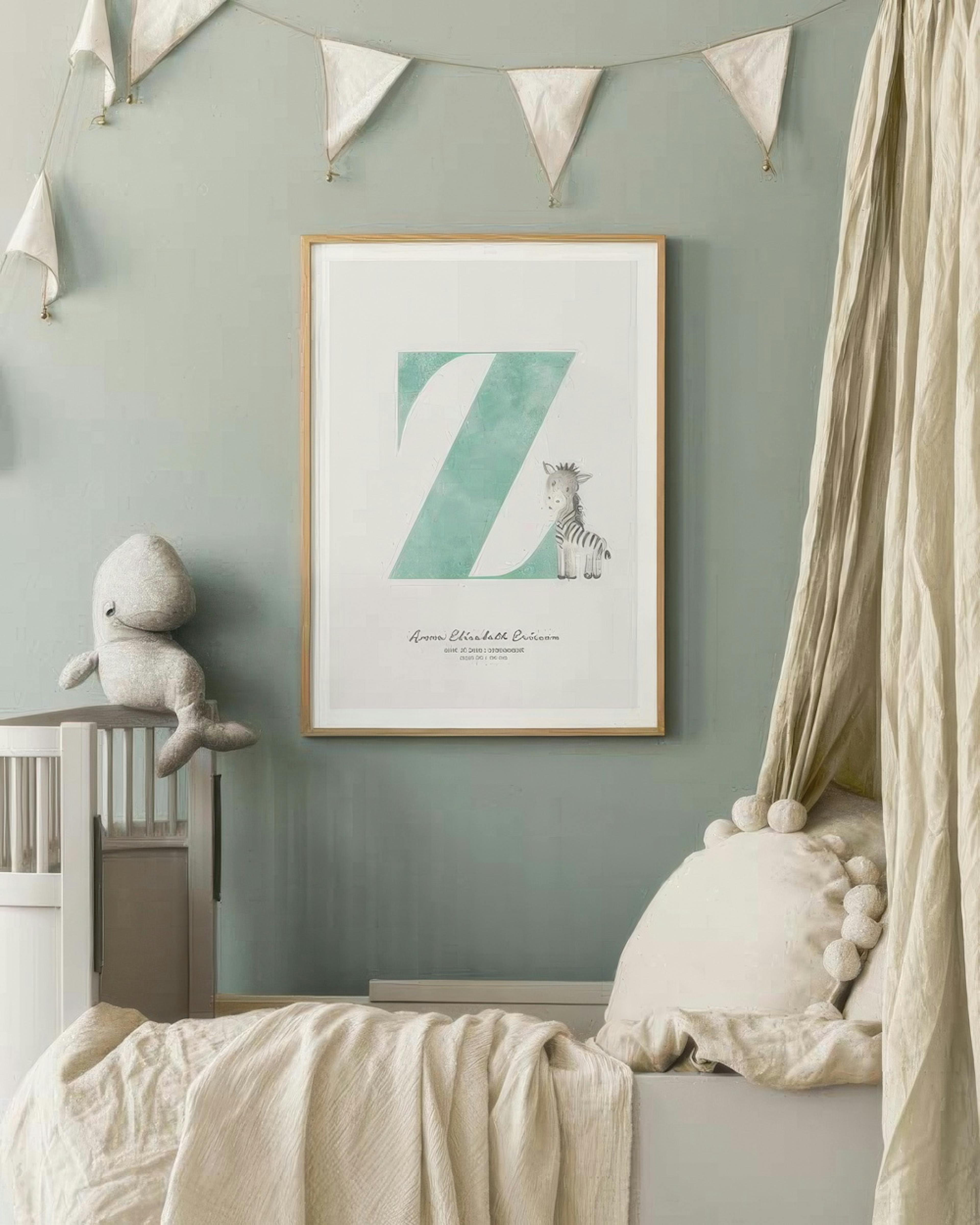 Kids Letter Z Personal Poster thumbnail
