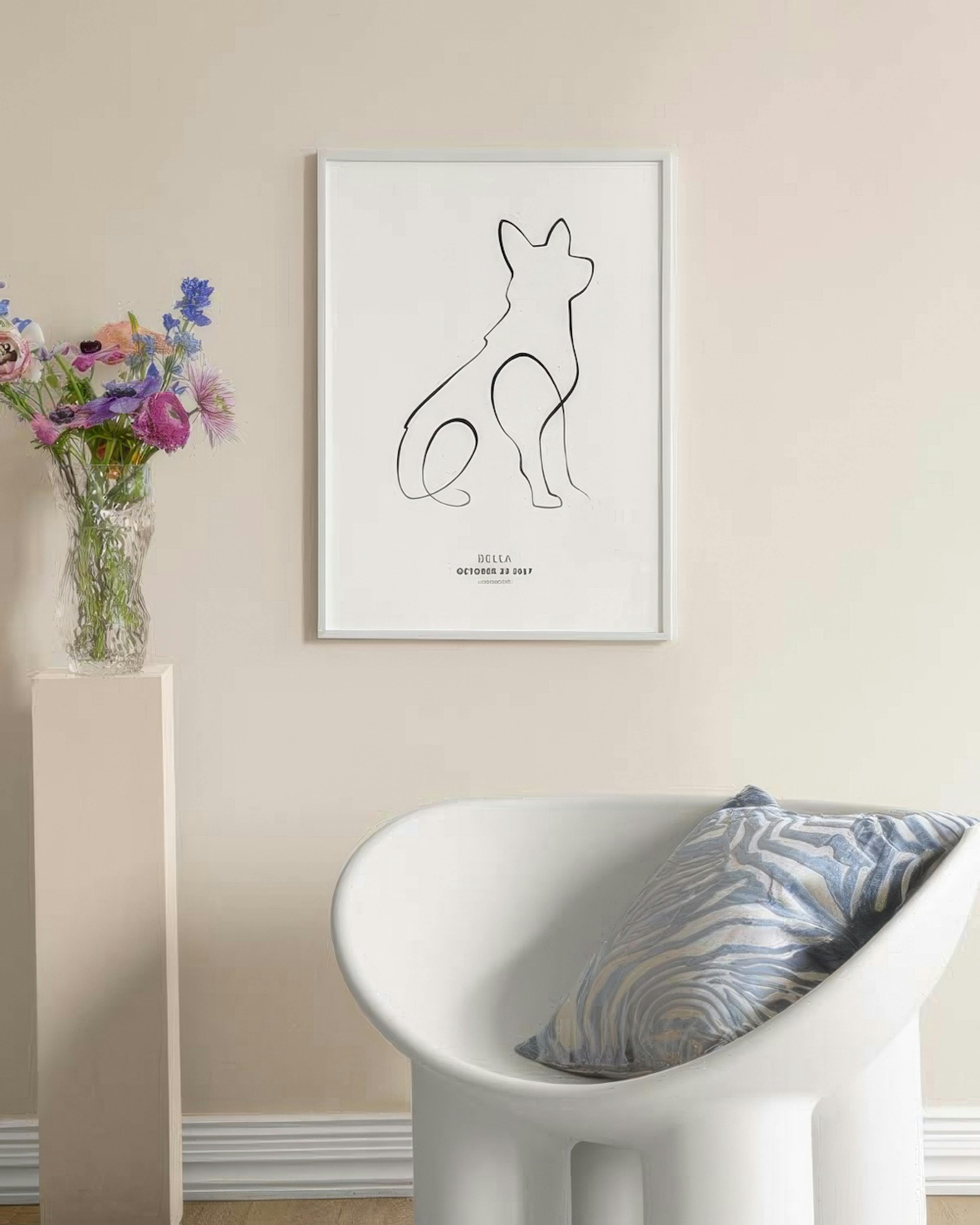 Min Hund German Shepherd Personlig Poster thumbnail