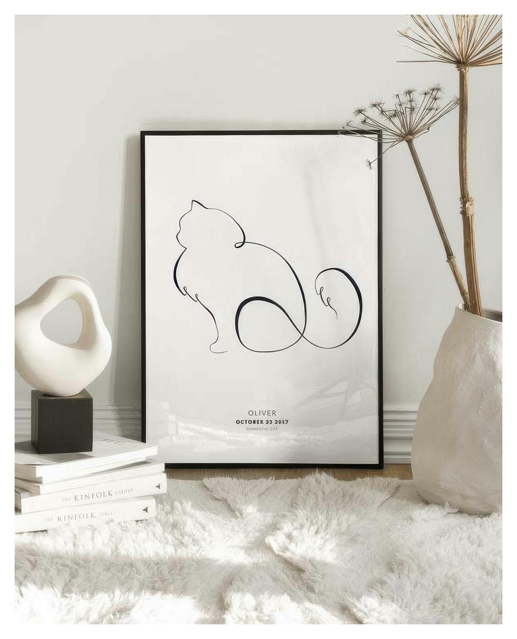 My Cat Siberian Cat Personal Poster (50x70 cm) - Poster Store