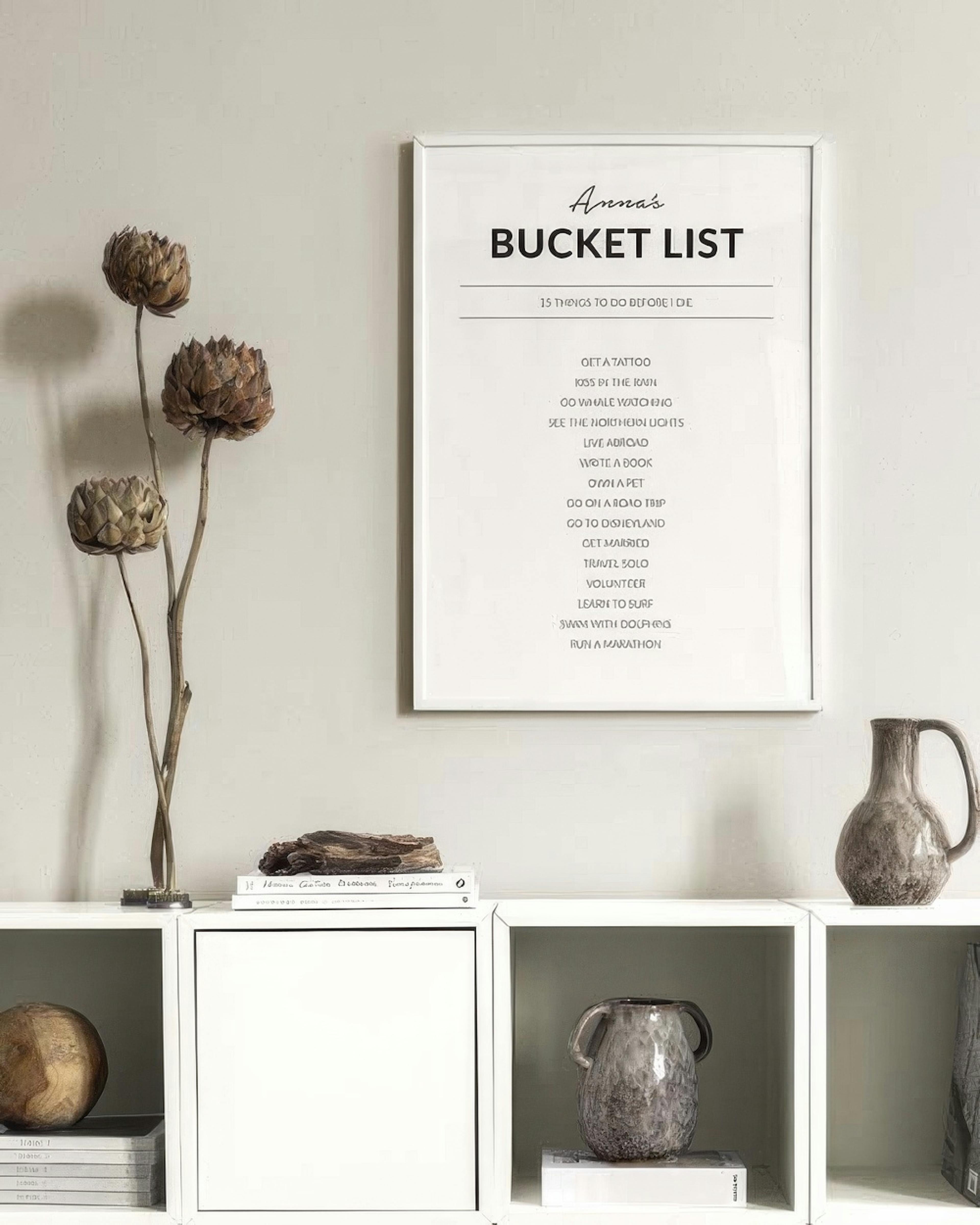 Bucket List Personal Poster thumbnail