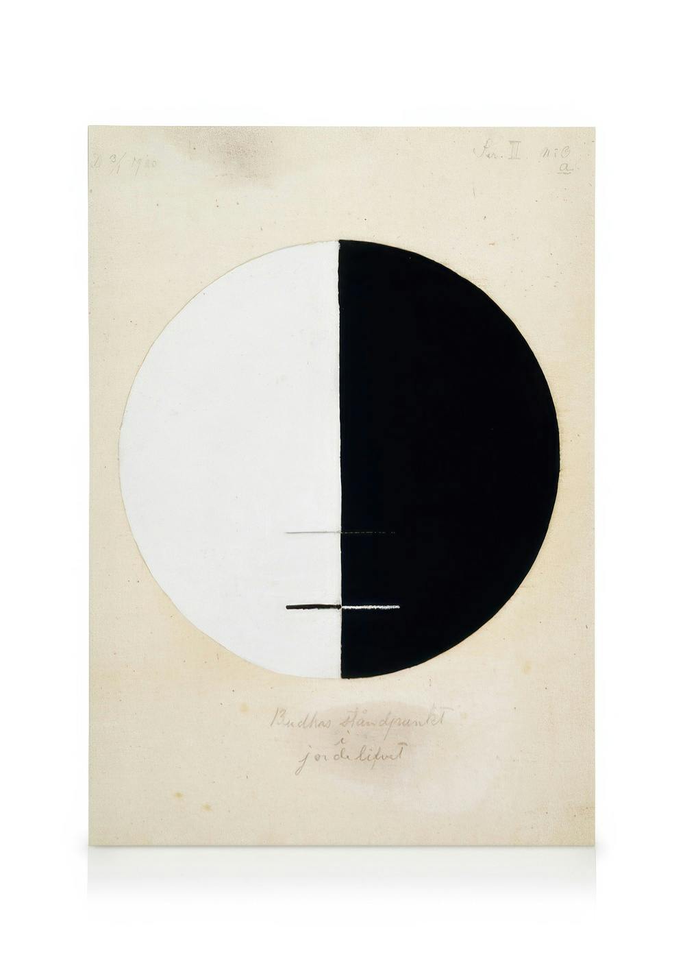 Canvas print - Buddha´s Standpoint in the Earthly Life, No.3s by Hilma af Klint (50x70 cm) - Poster Store
