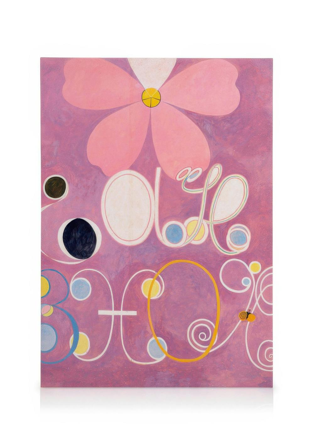 Canvas print - The Ten Largest, No.5, Adulthood by Hilma af Klint (50x70 cm - Black Frame) - Poster Store High Quality Picture Frames
