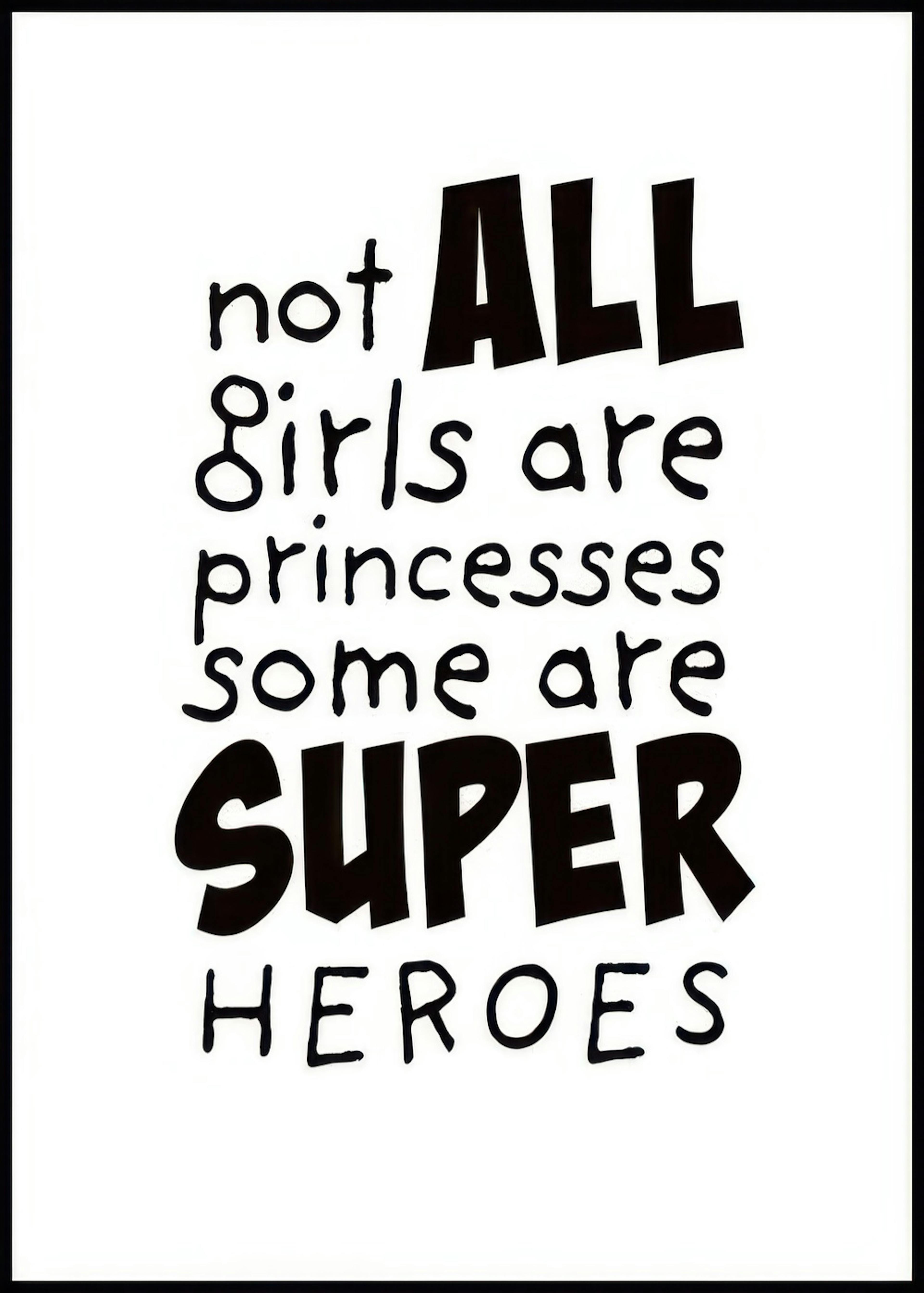 Le Ragazze sono Supereroi Poster 0