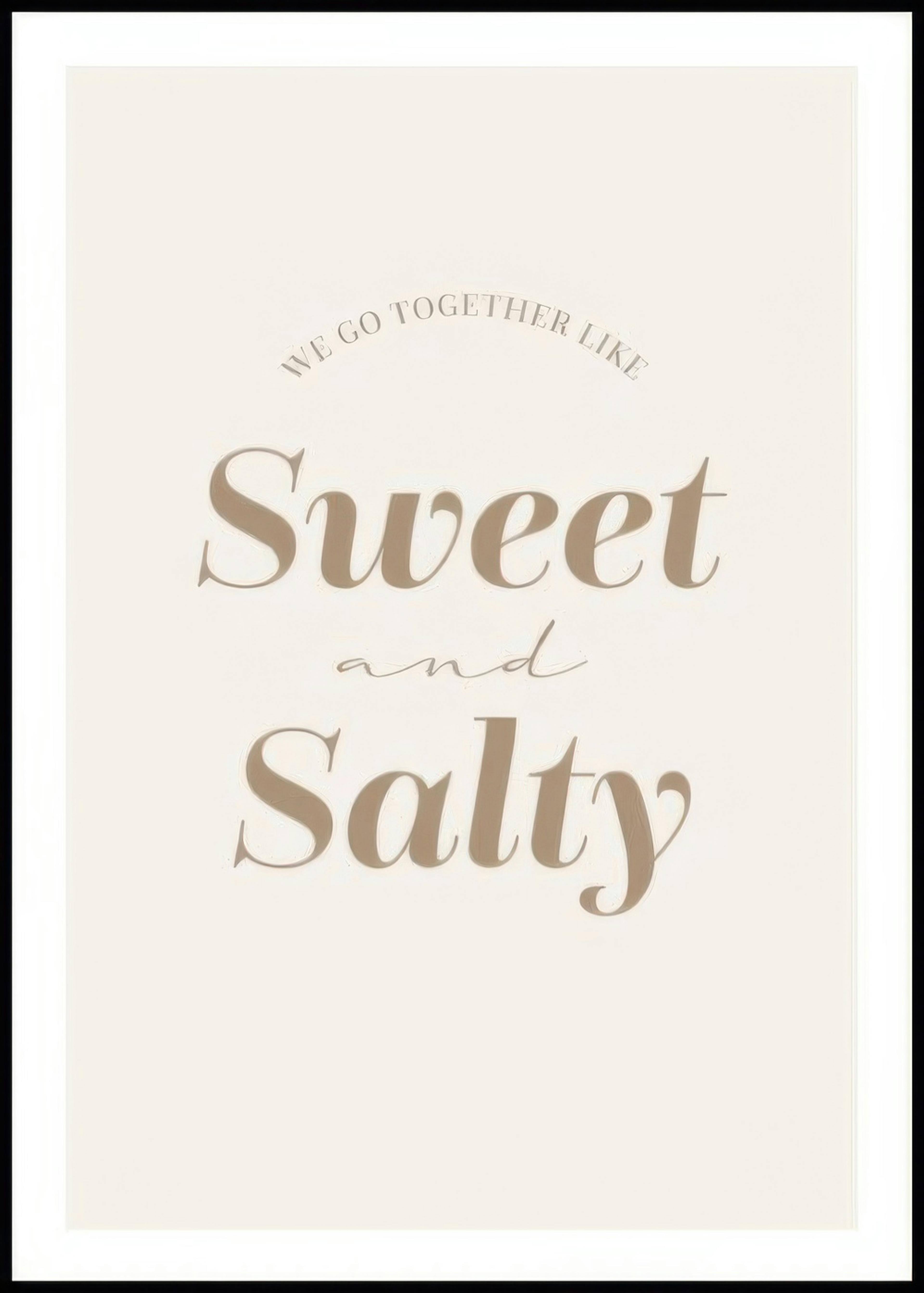 Dolce e Salato Poster