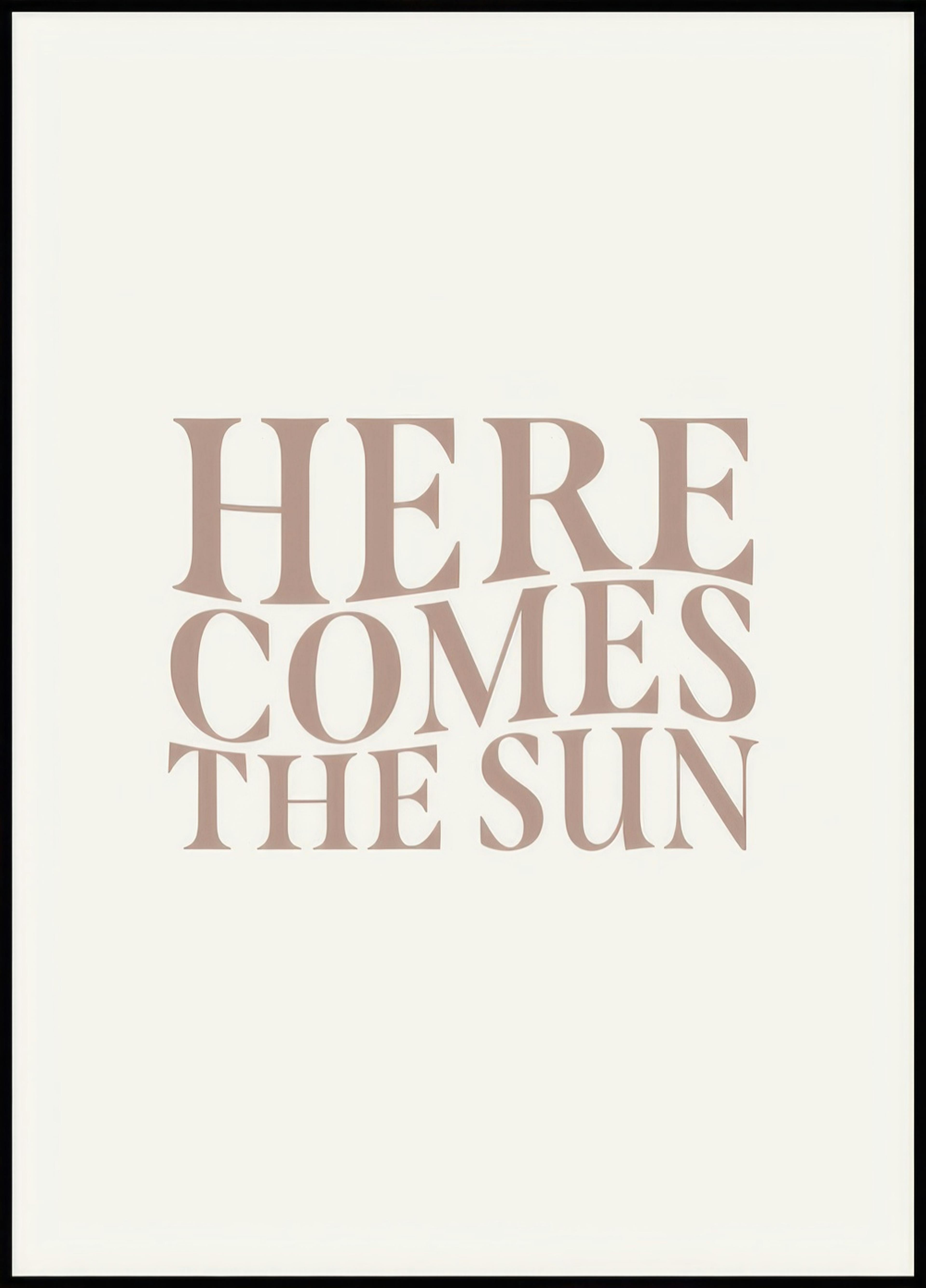 Here Comes The Sun 포스터 0