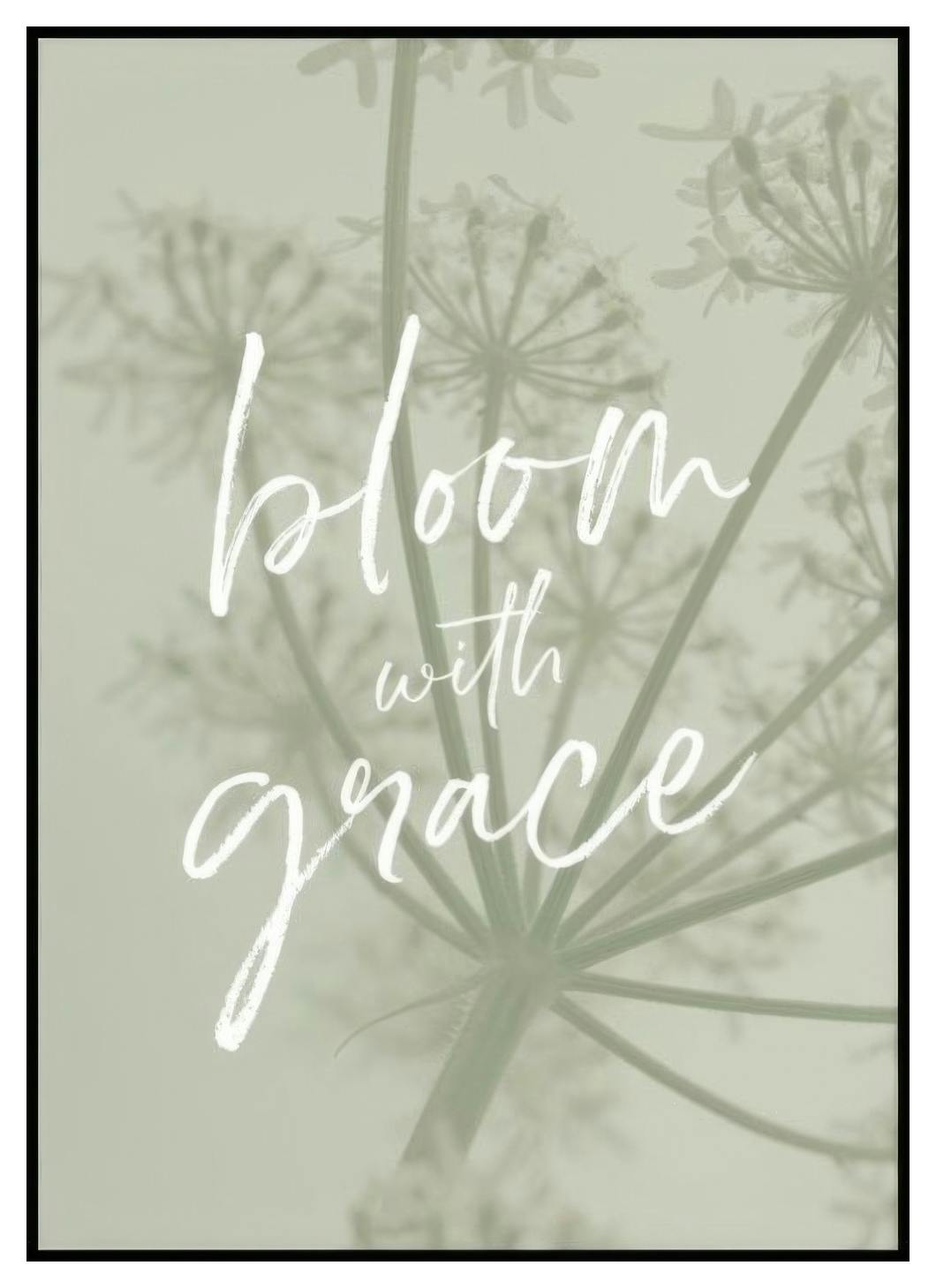 Fioritura Graziosa Poster (30x40 cm) - Poster Store